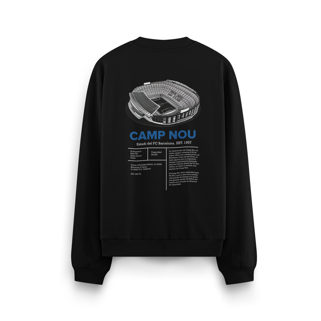 Camp Nou - Oversize Sweatshirt