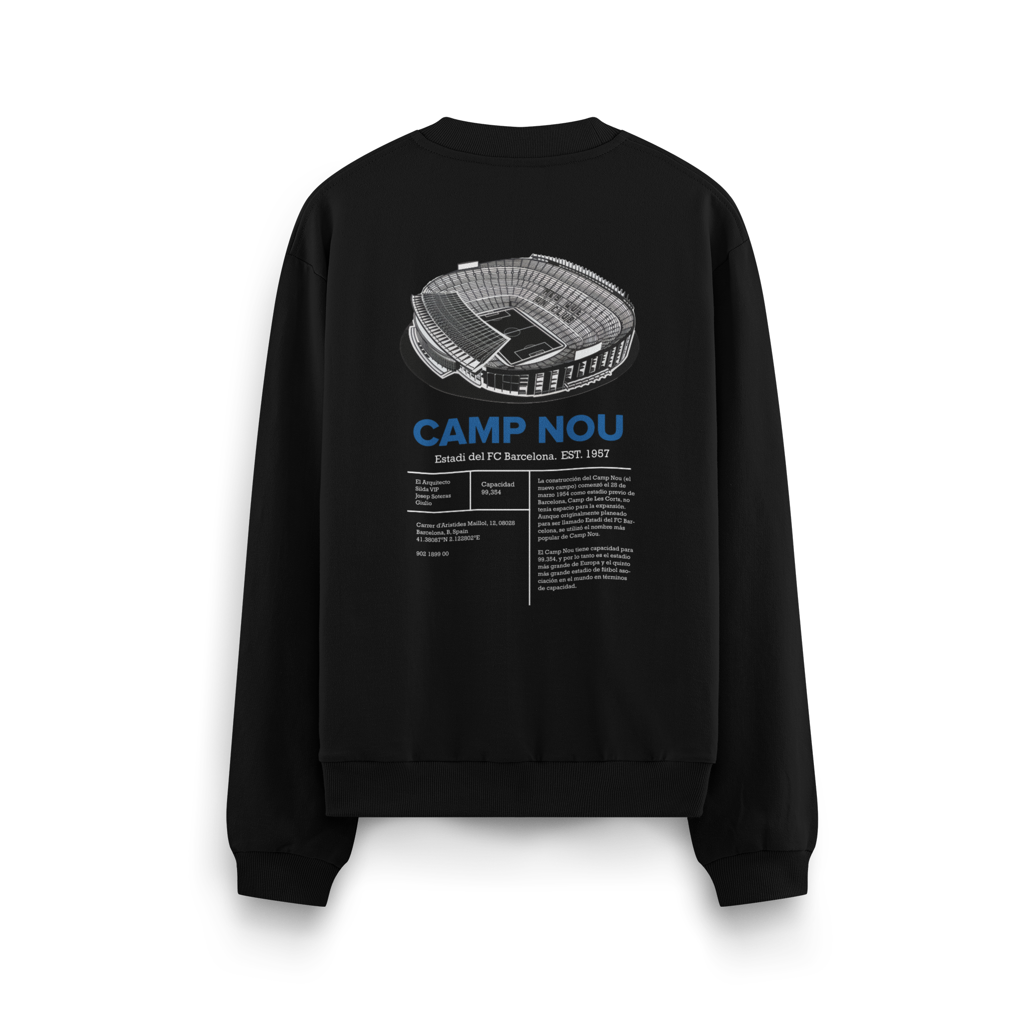 Camp Nou - Oversize Sweatshirt