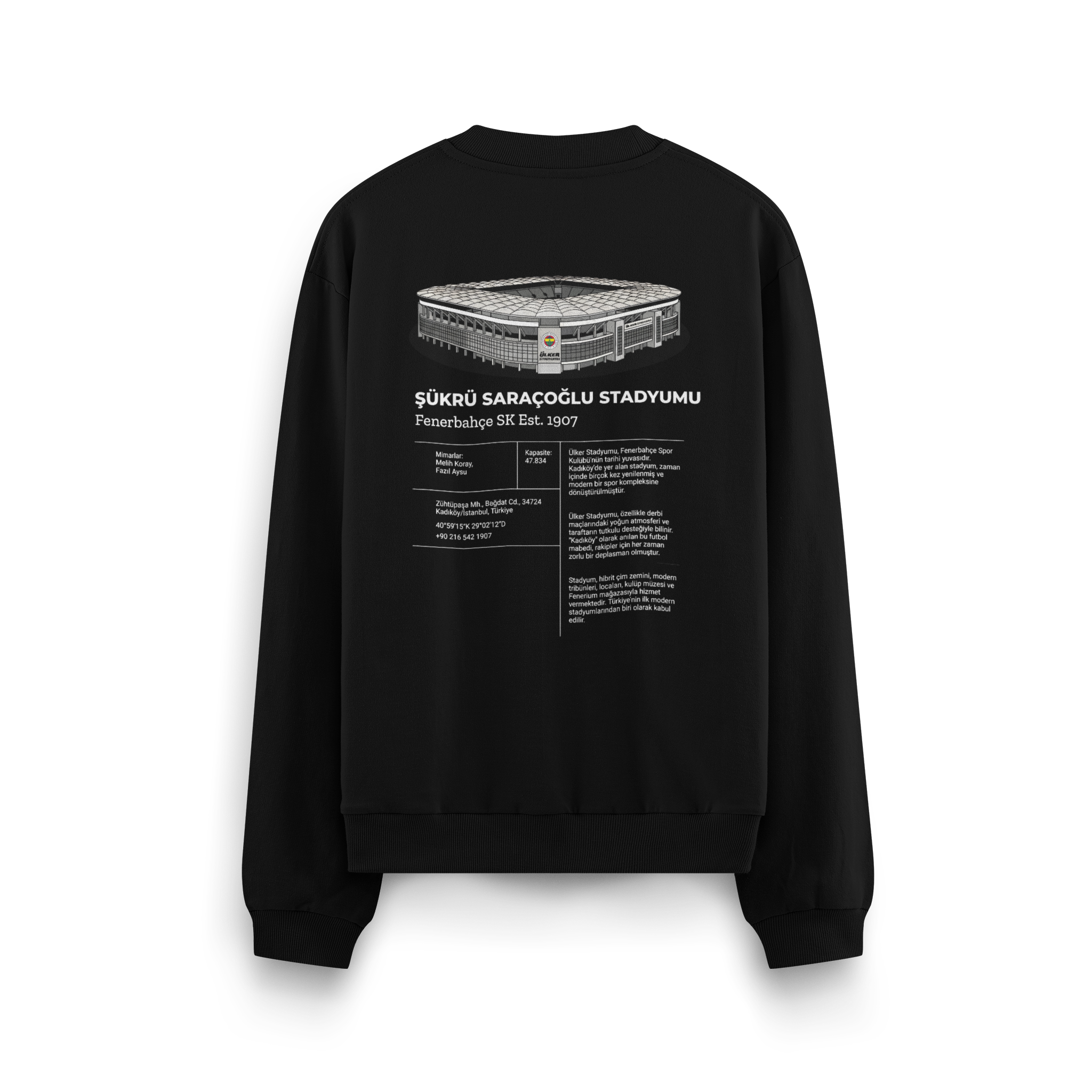 Est 1907 - Oversize Sweatshirt
