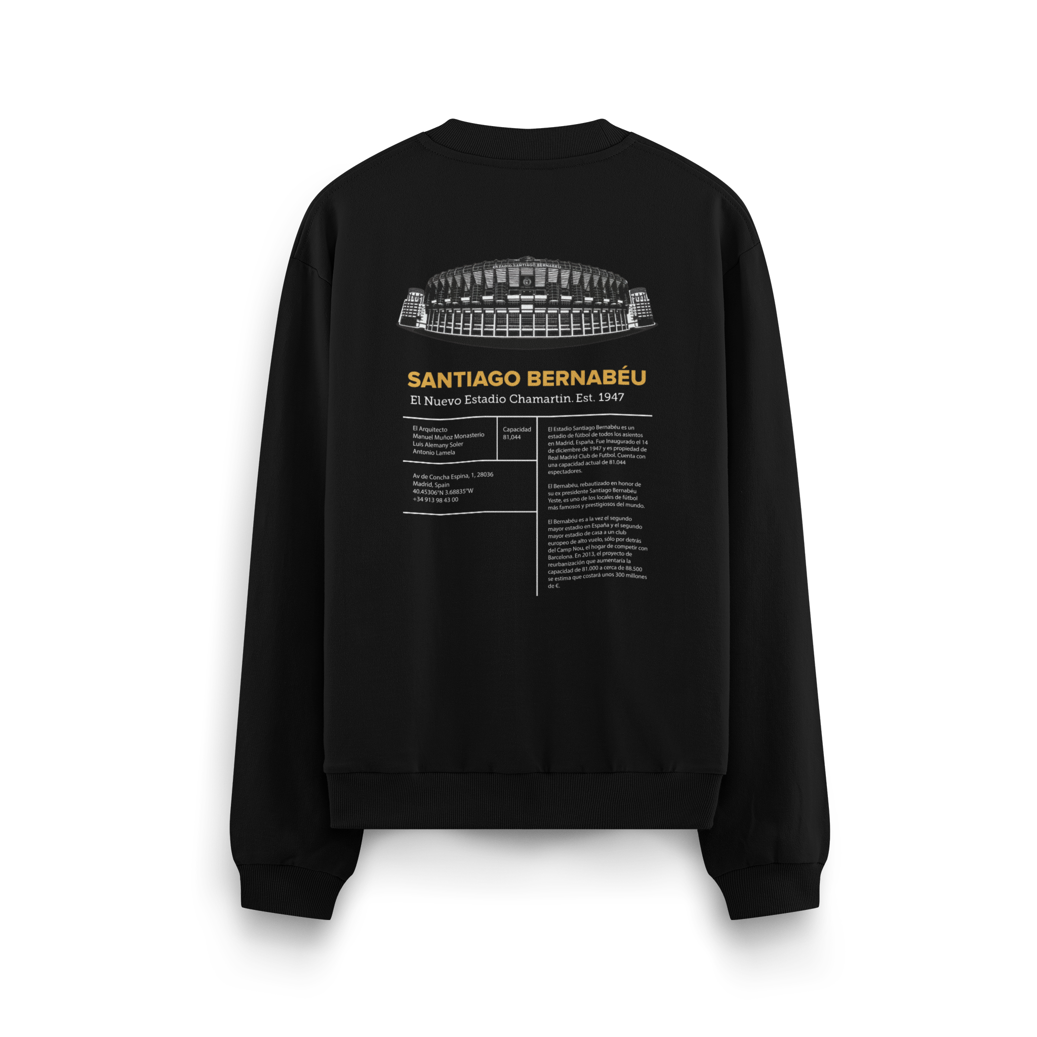 Santiago Bernabeu - Oversize Sweatshirt