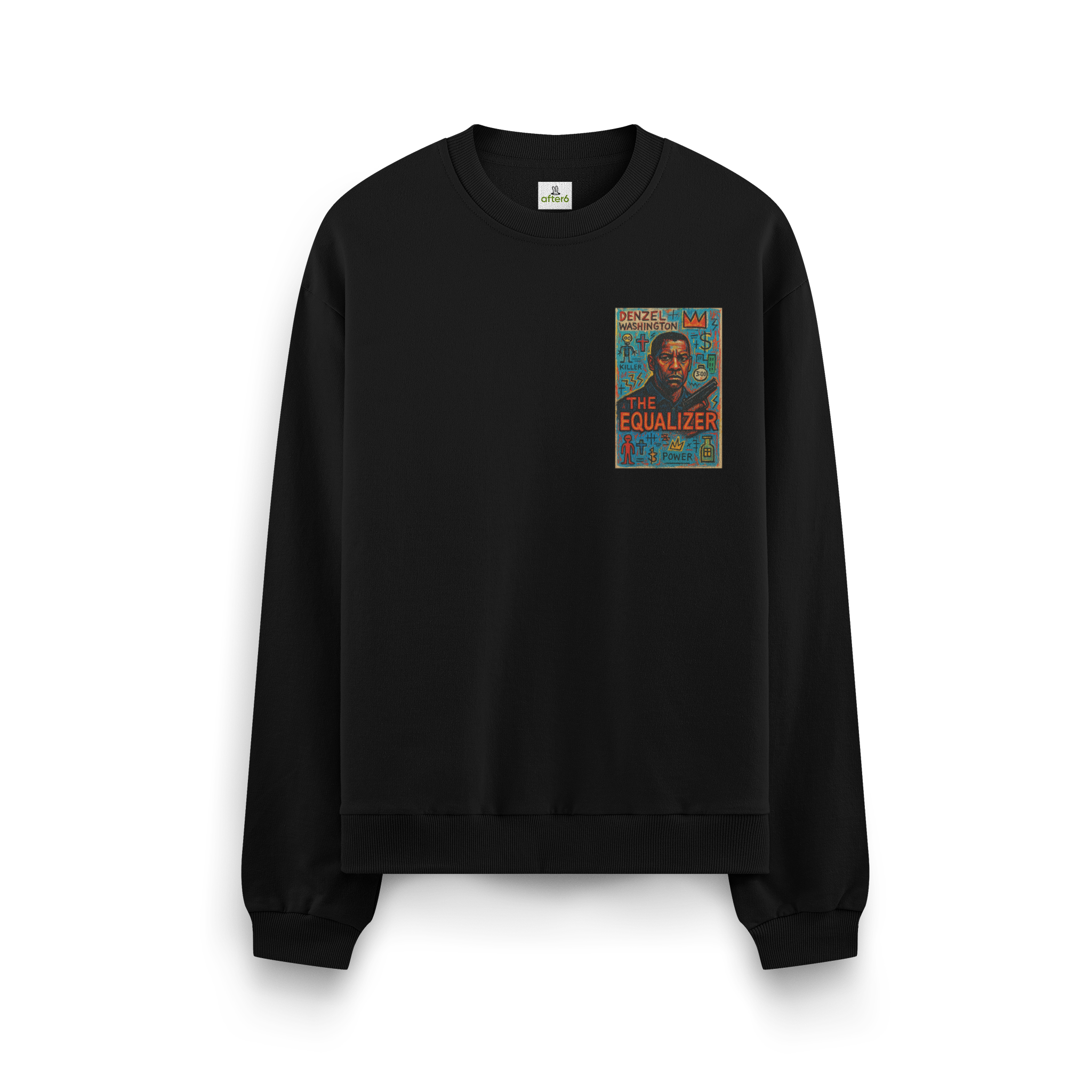 Denzel Washington Card - Oversize Sweatshirt
