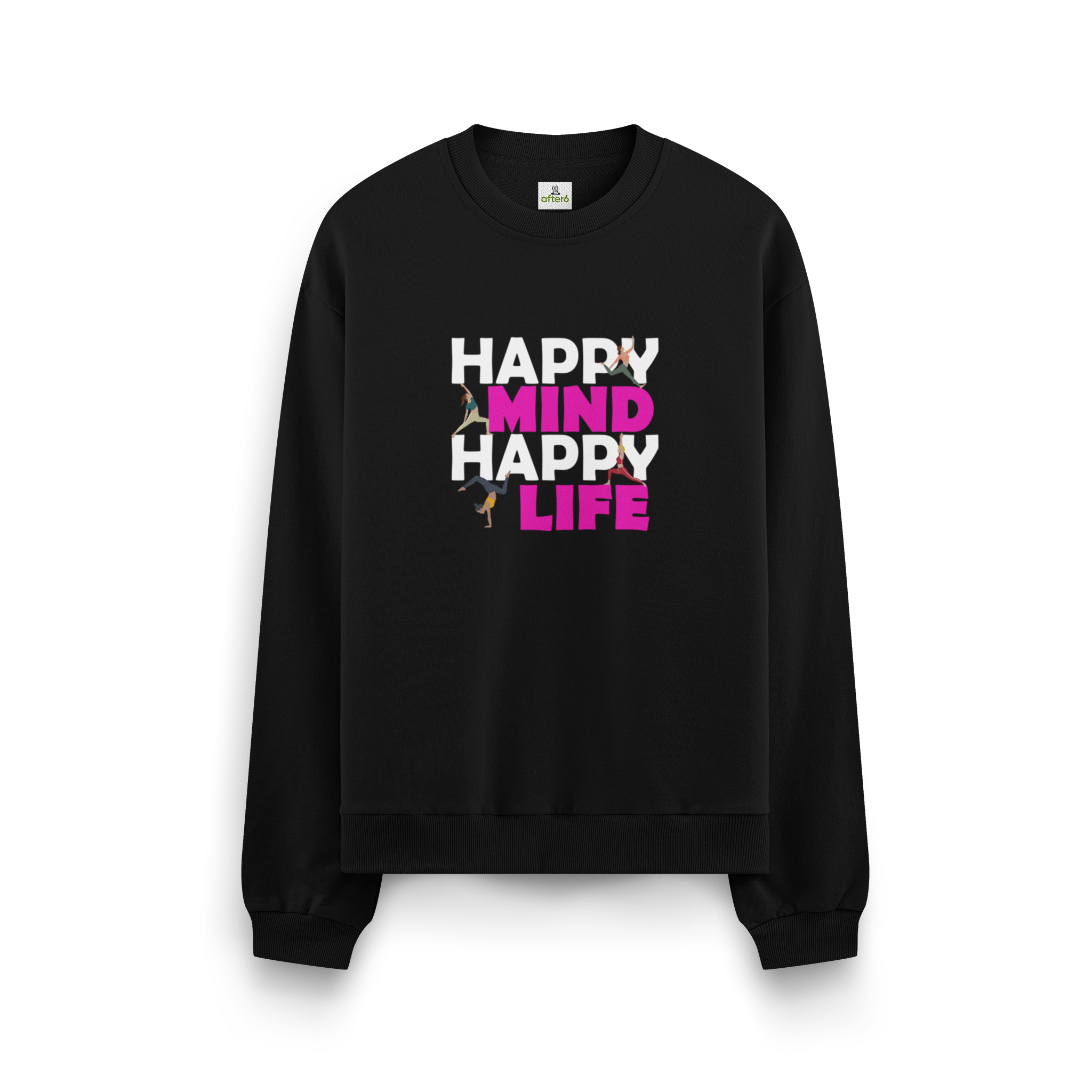 Happy Mind Happy Life - Oversize Sweatshirt