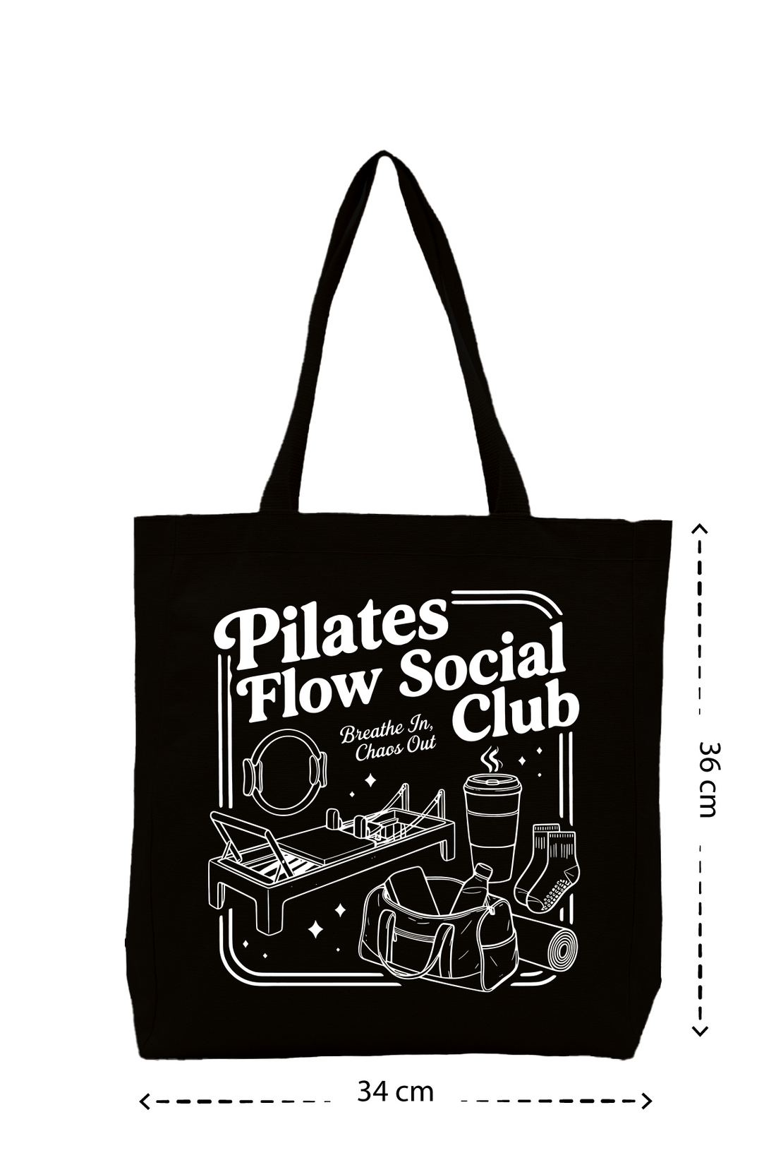 Pilates Flow - Kanvas Çanta