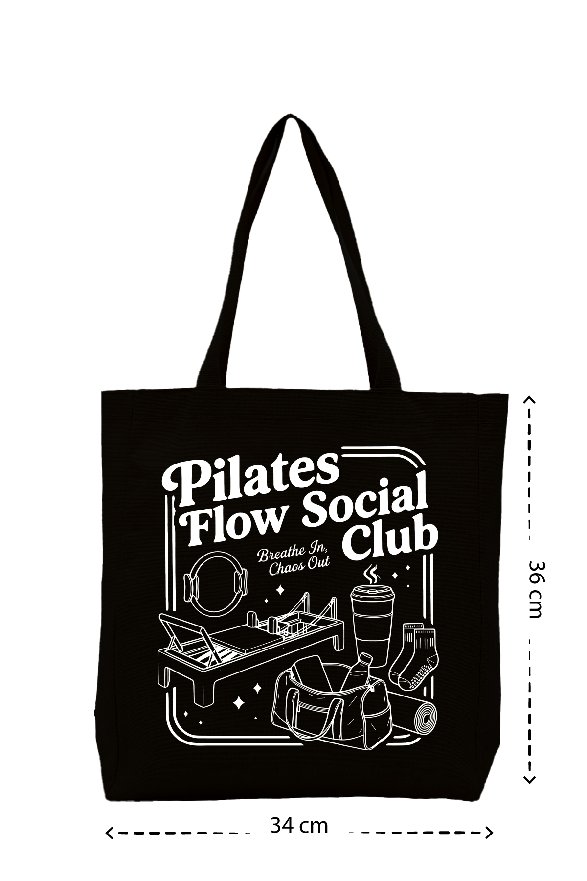 Pilates Flow - Kanvas Çanta