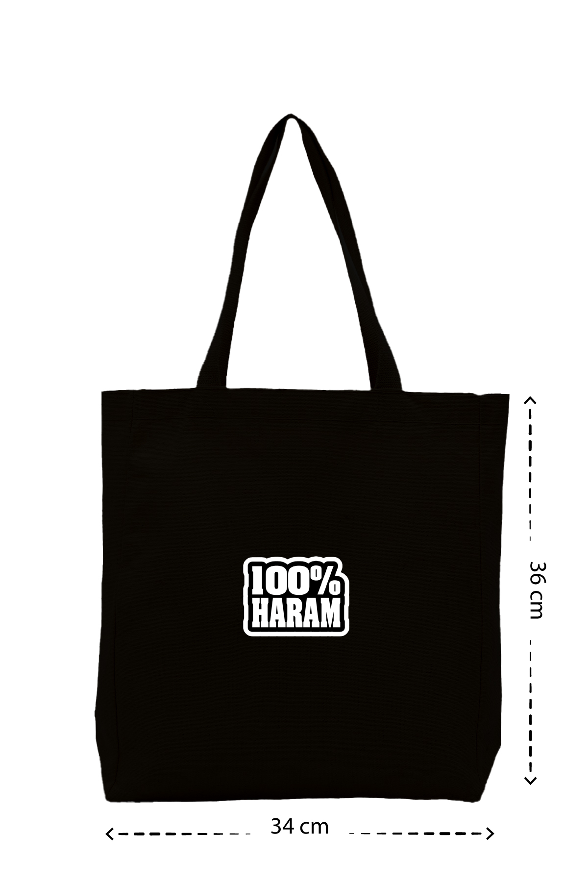 %100 Haram - Kanvas Çanta