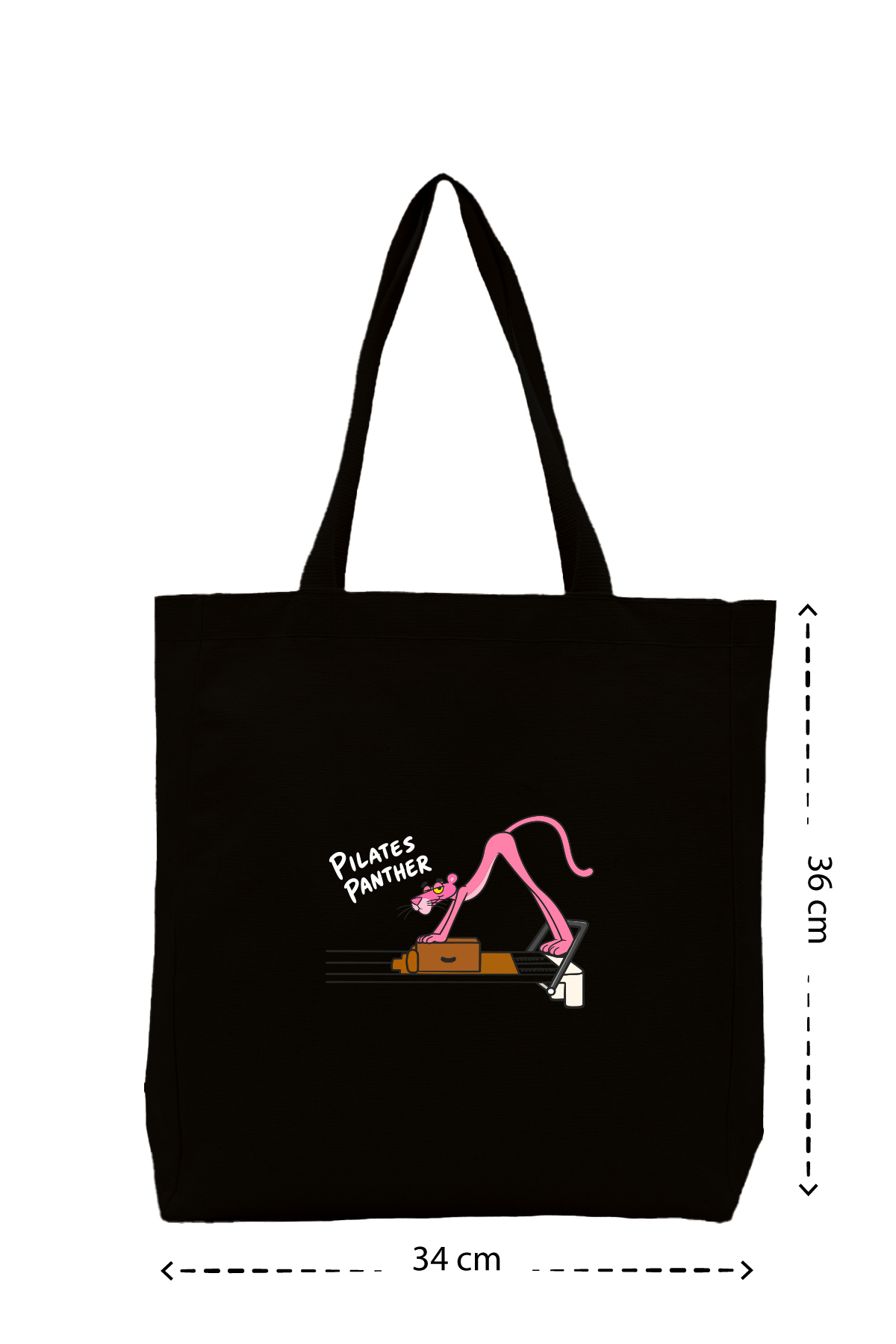 Pilates Panther - Kanvas Çanta