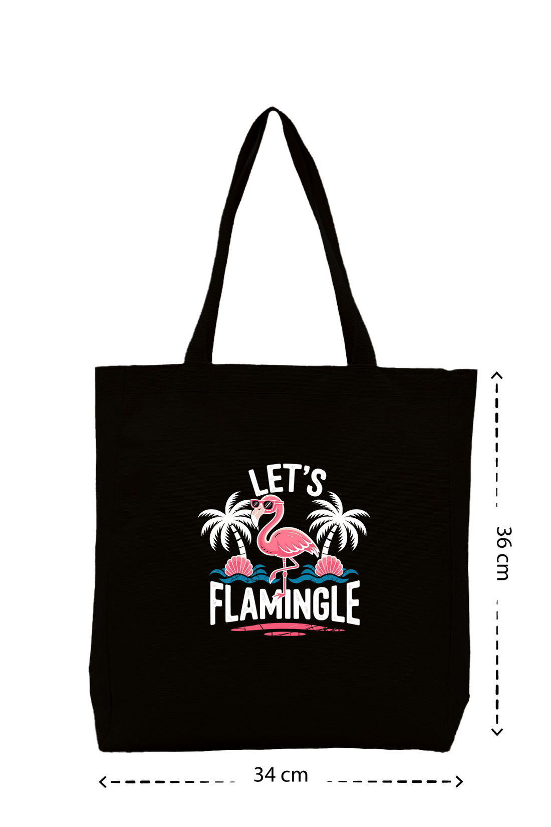 Lets Flamingle - Kanvas Çanta