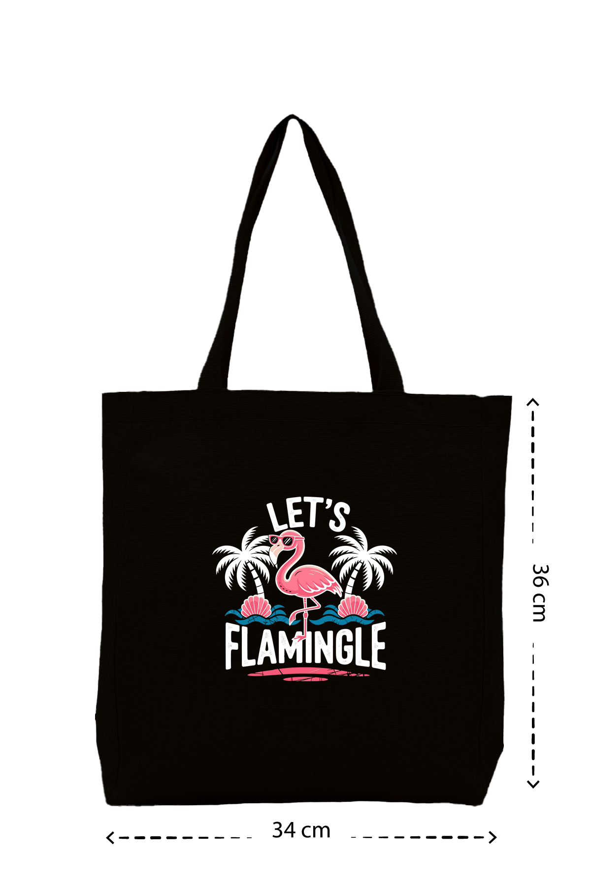 Lets Flamingle - Kanvas Çanta