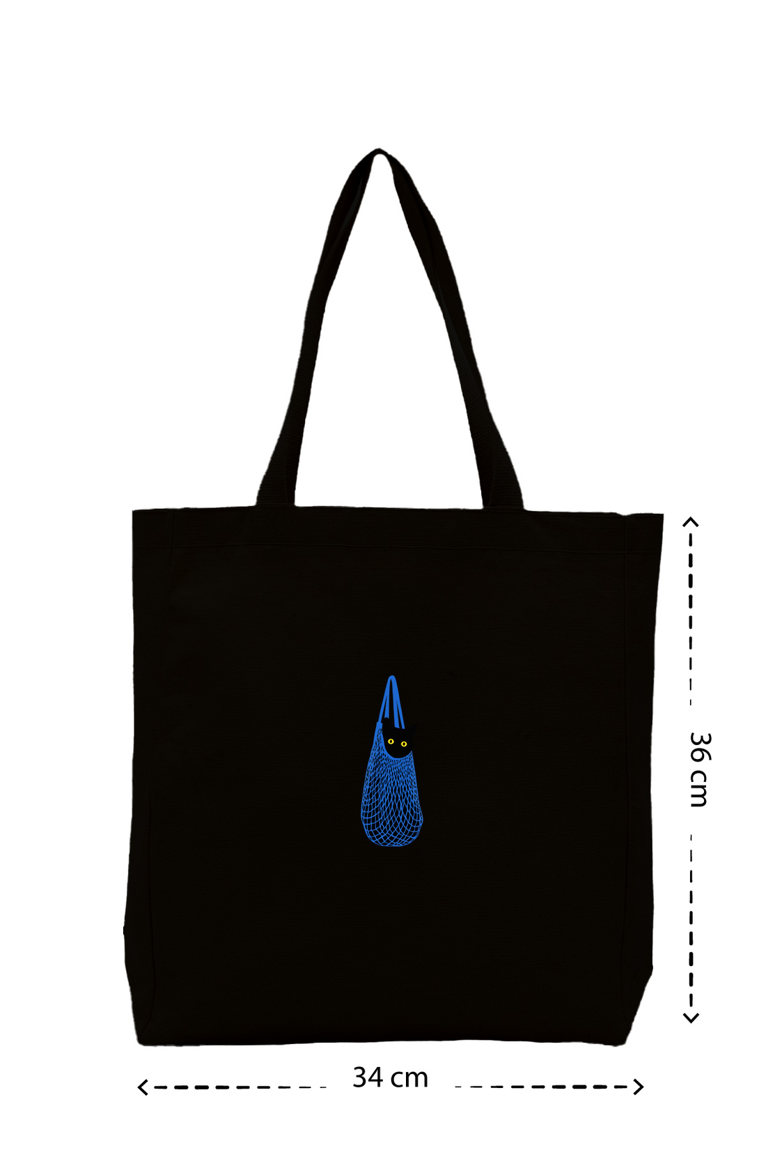 Cat Bag - Kanvas Çanta