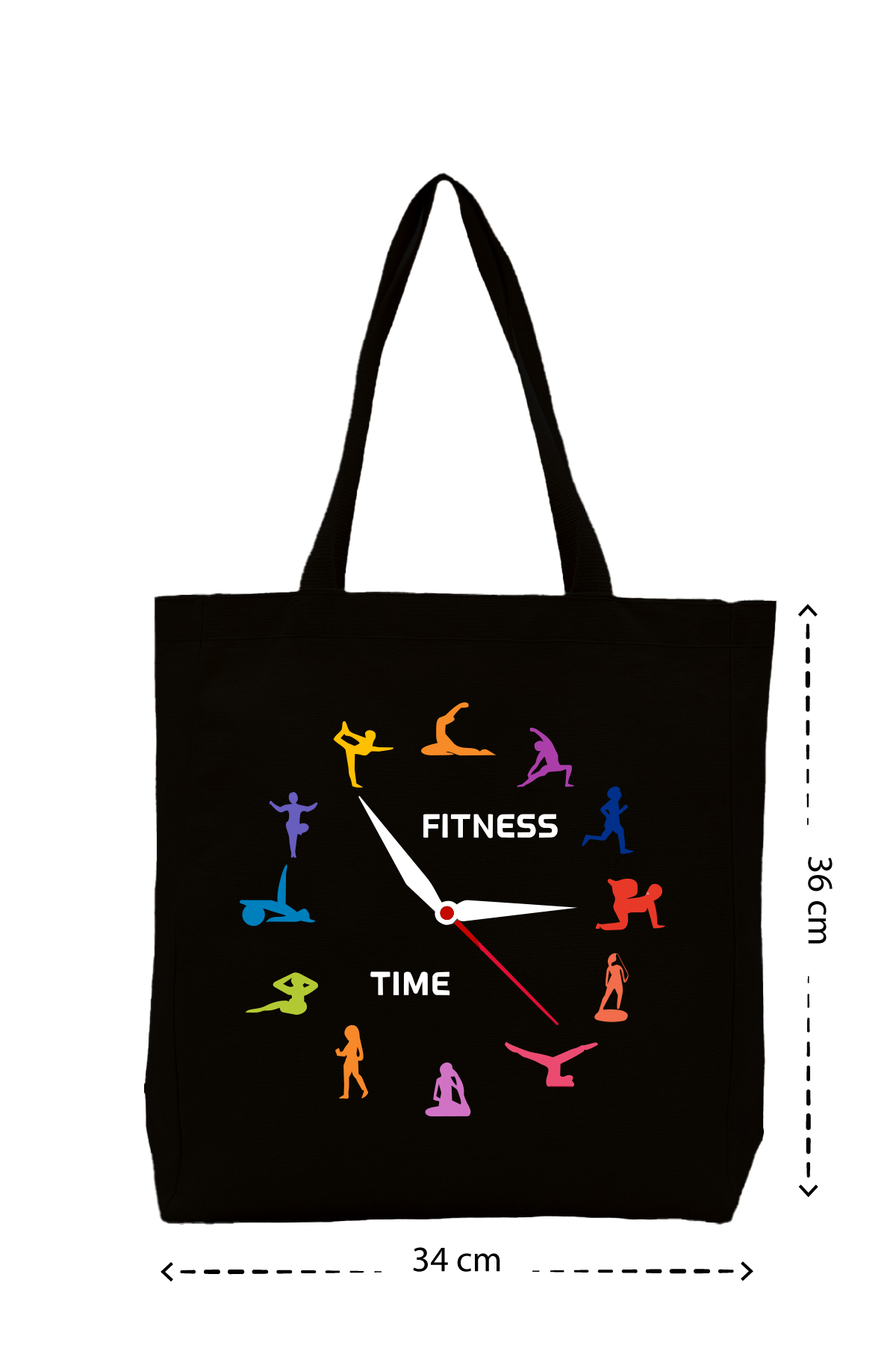 Fitness Time - Kanvas Çanta