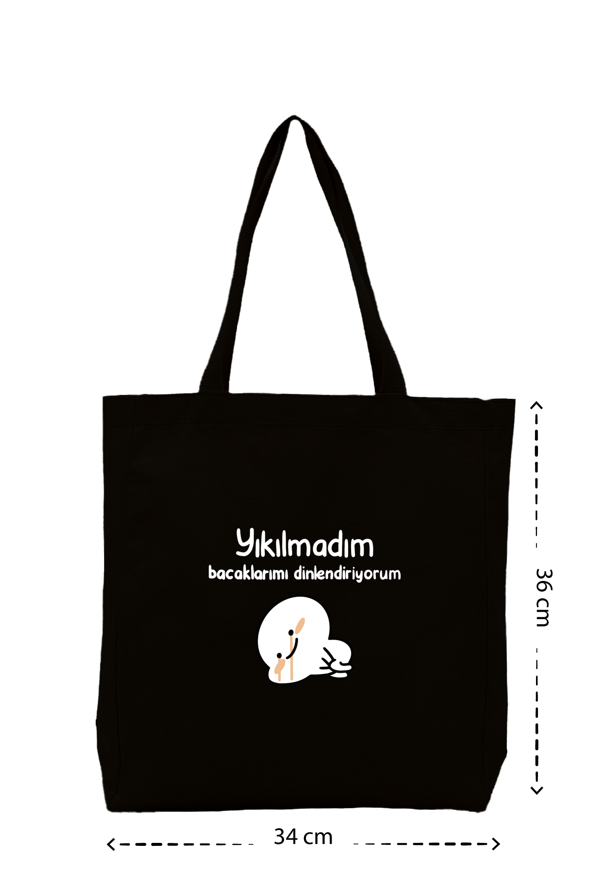 Yıkılmadım - Kanvas Çanta