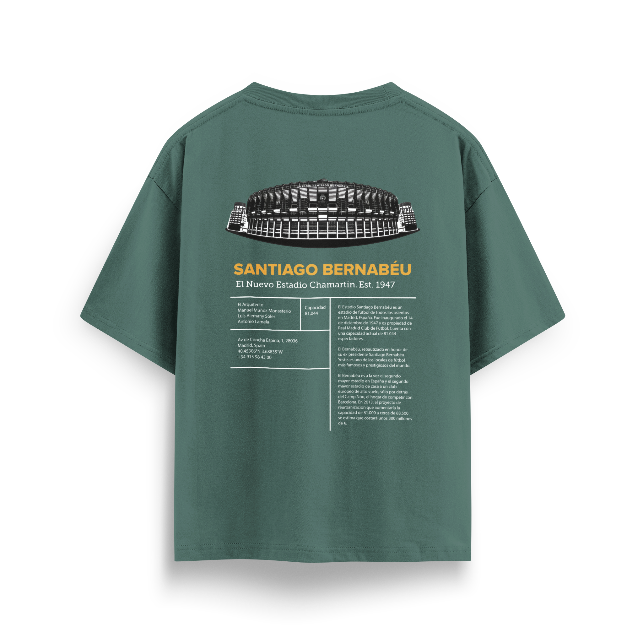 Santiago Bernabeu - Oversize T-Shirt