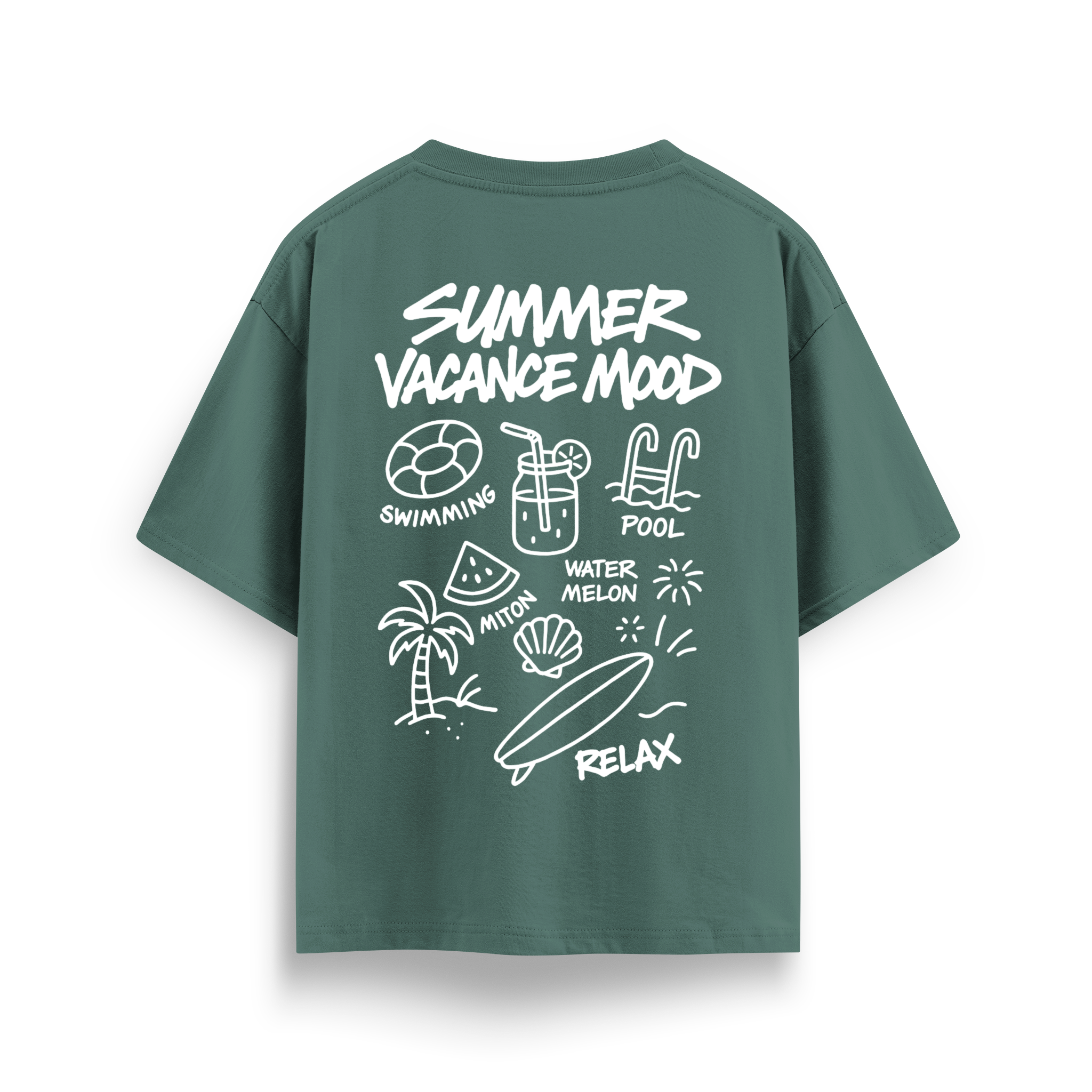 Summer Vacance Mood - Oversize T-Shirt