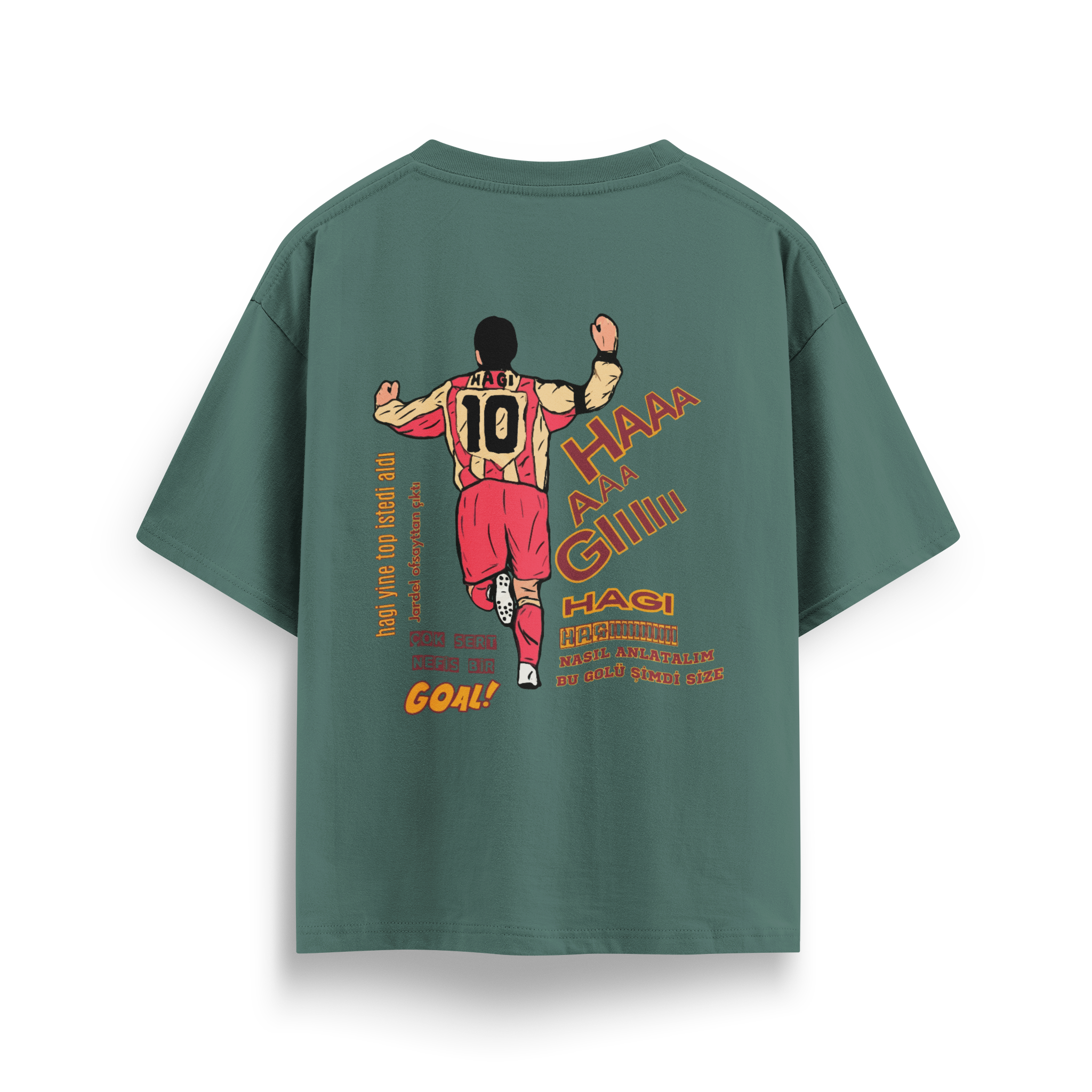 Nasıl anlatalım şimdi bu golü size - Oversize T-Shirt