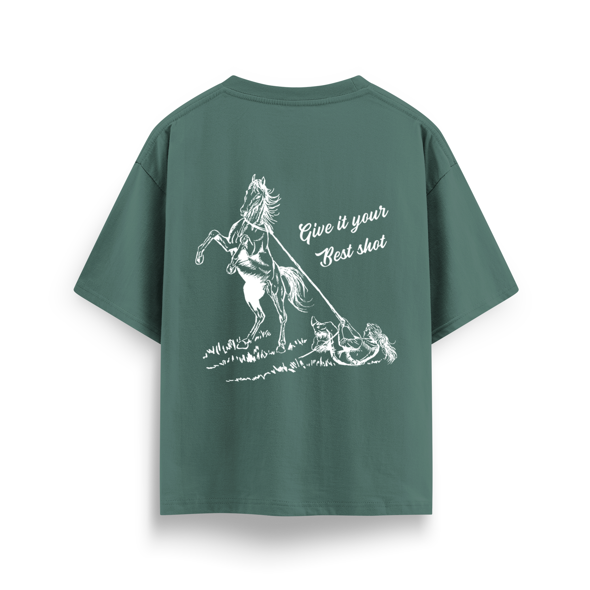 Give It Your Best Shot - Oversize T-Shirt