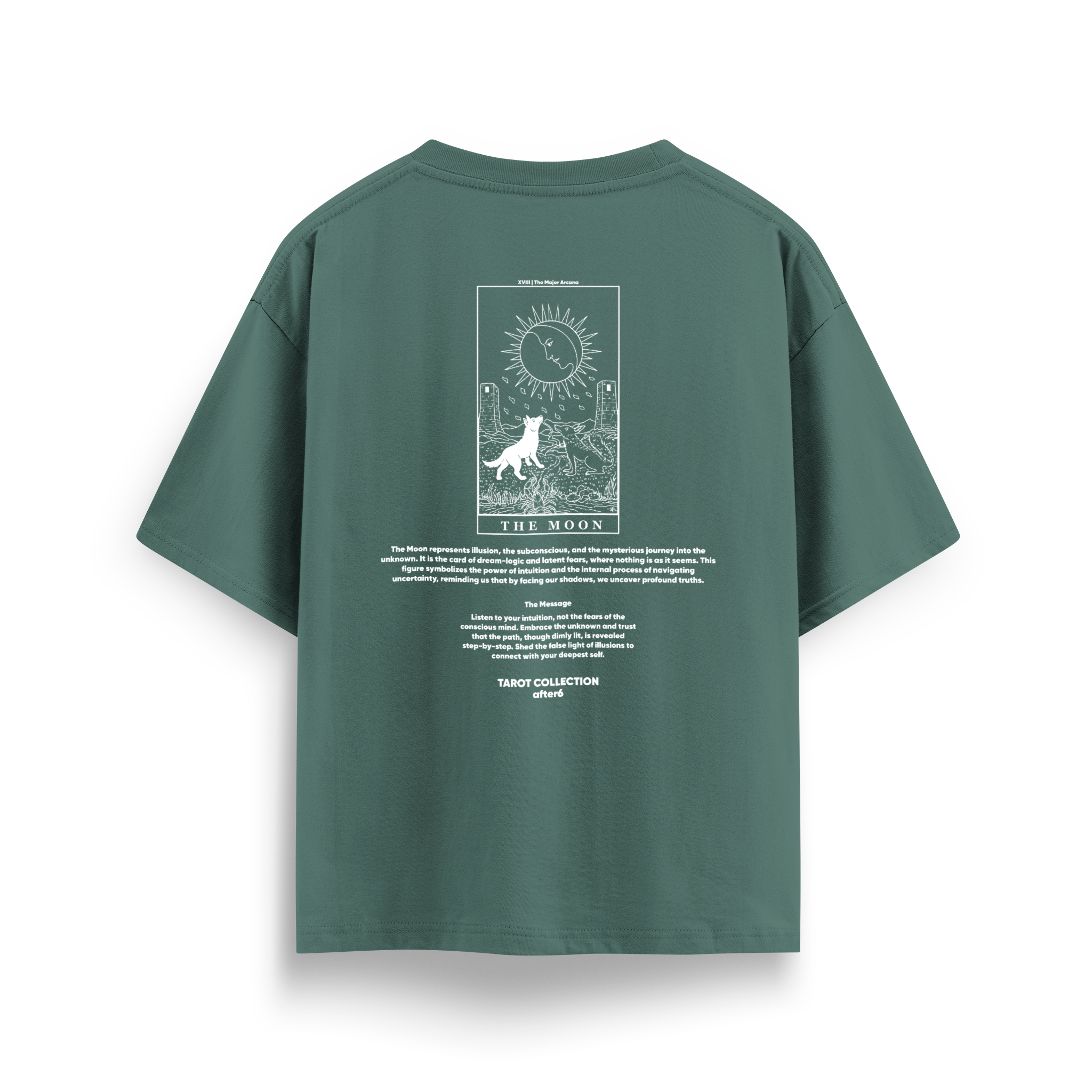 XVIII The Moon - Oversize T-Shirt