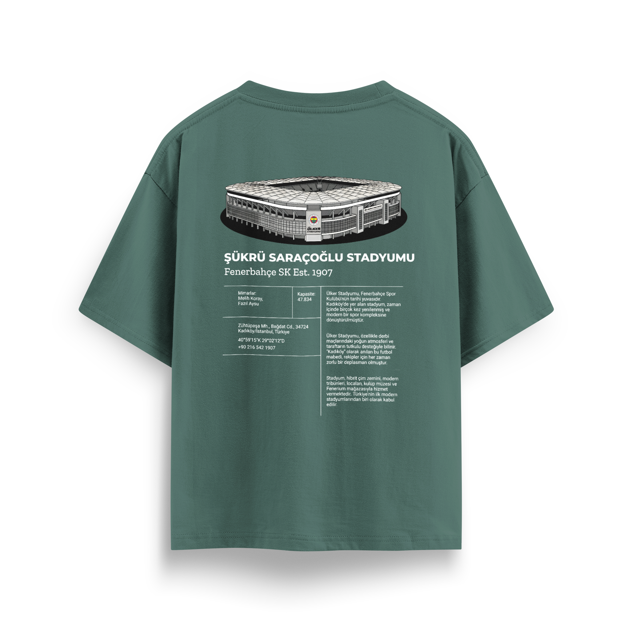Est 1907 - Oversize T-Shirt