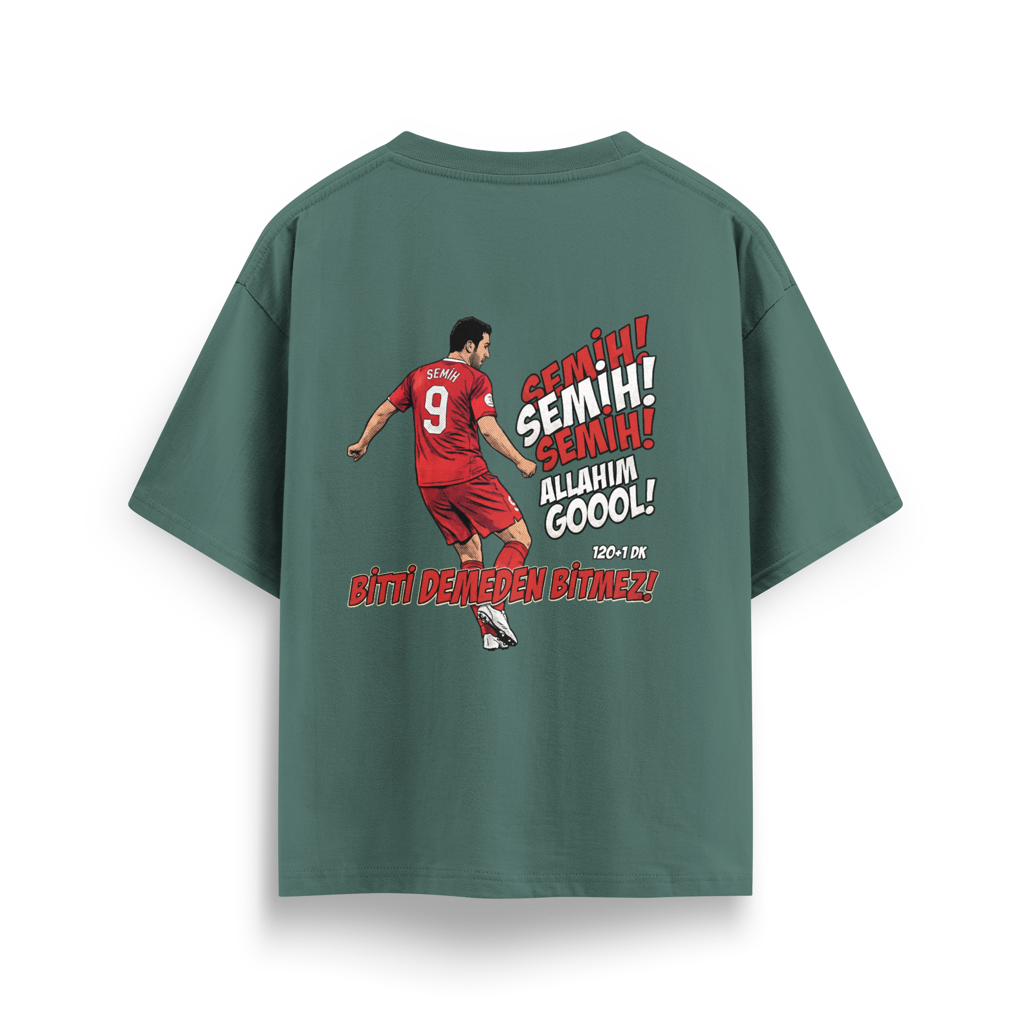 Bitti demeden bitmez - Oversize T-Shirt