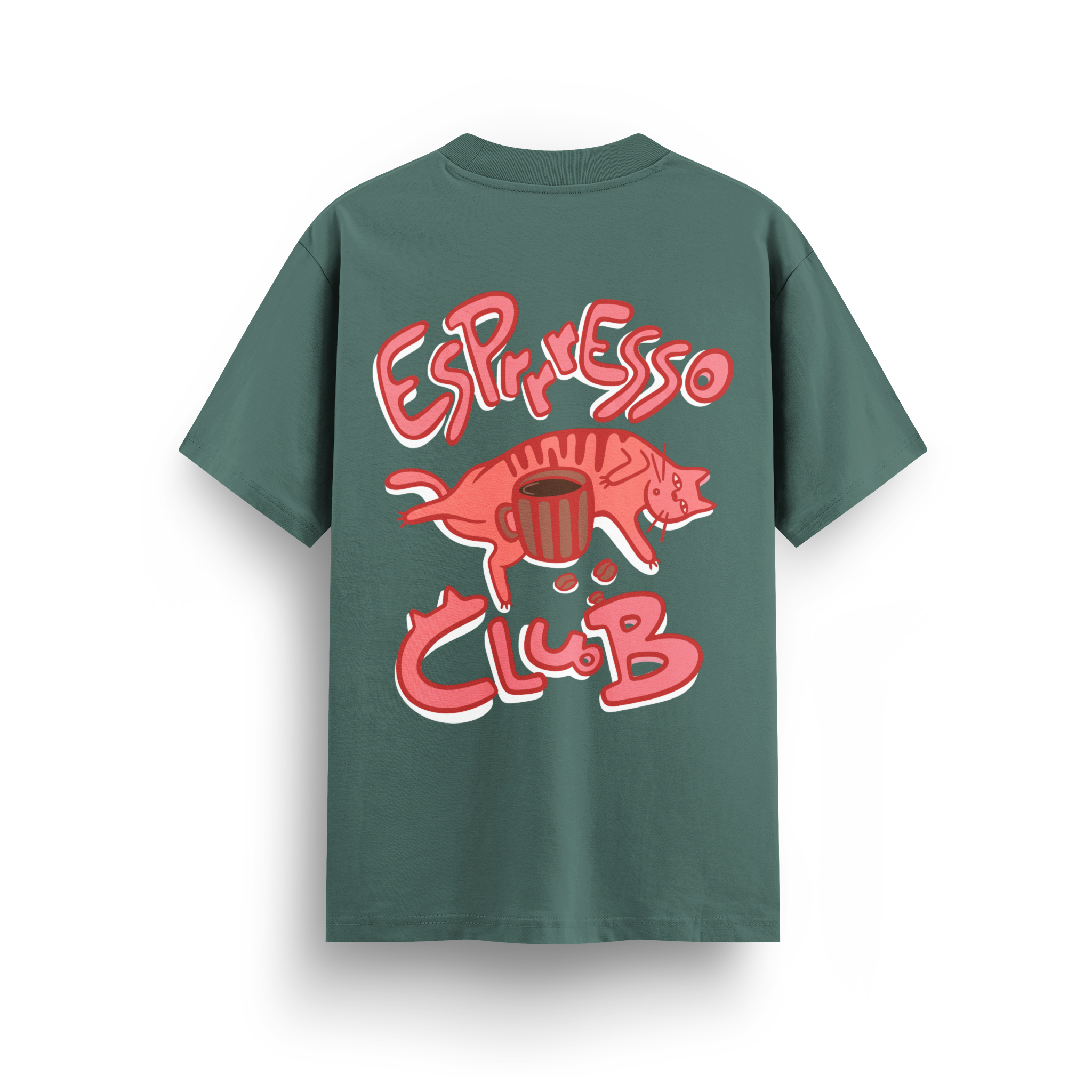 Espresso Cat Club - Regular T-shirt