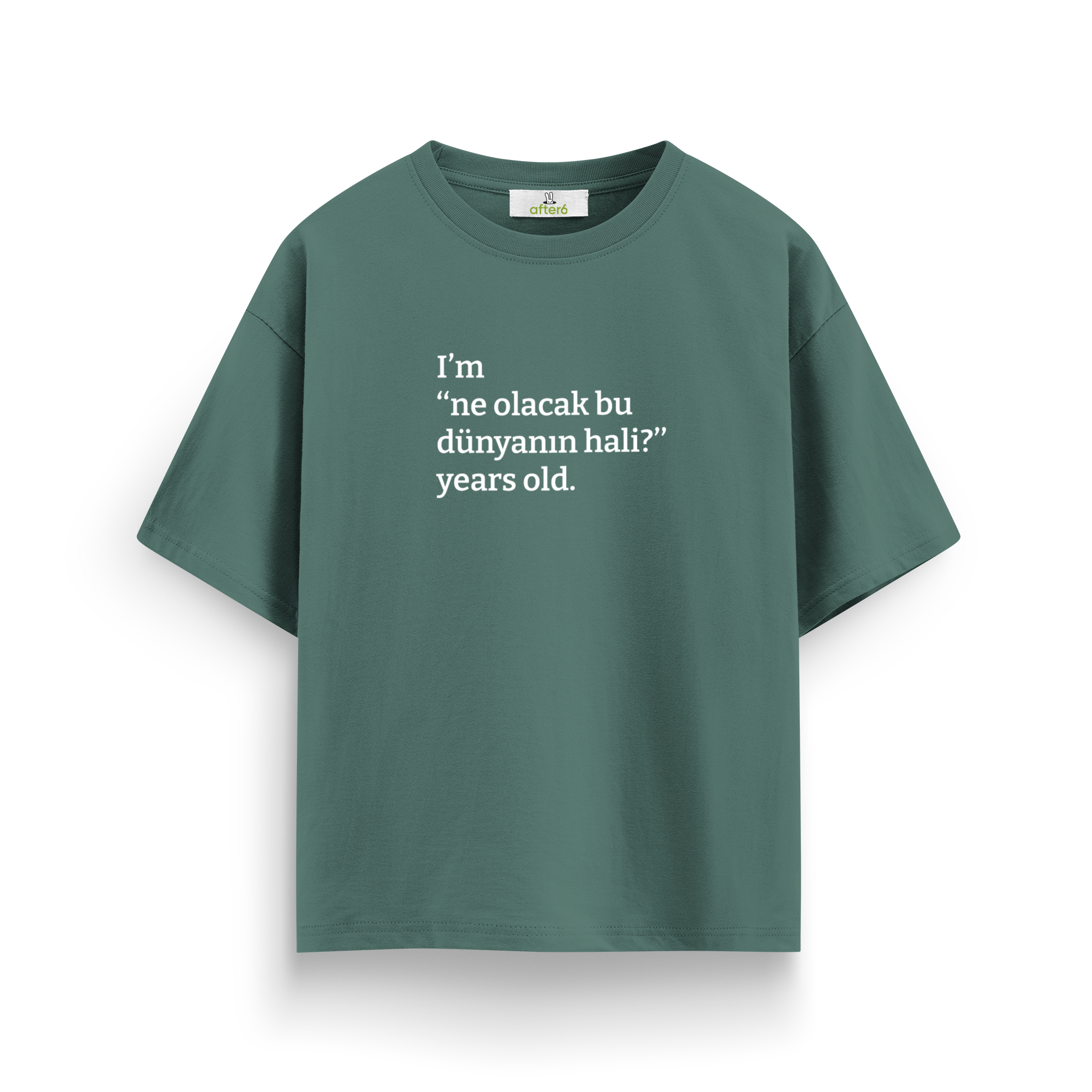 Ne olacak bu dünyanın hali - Oversize T-Shirt