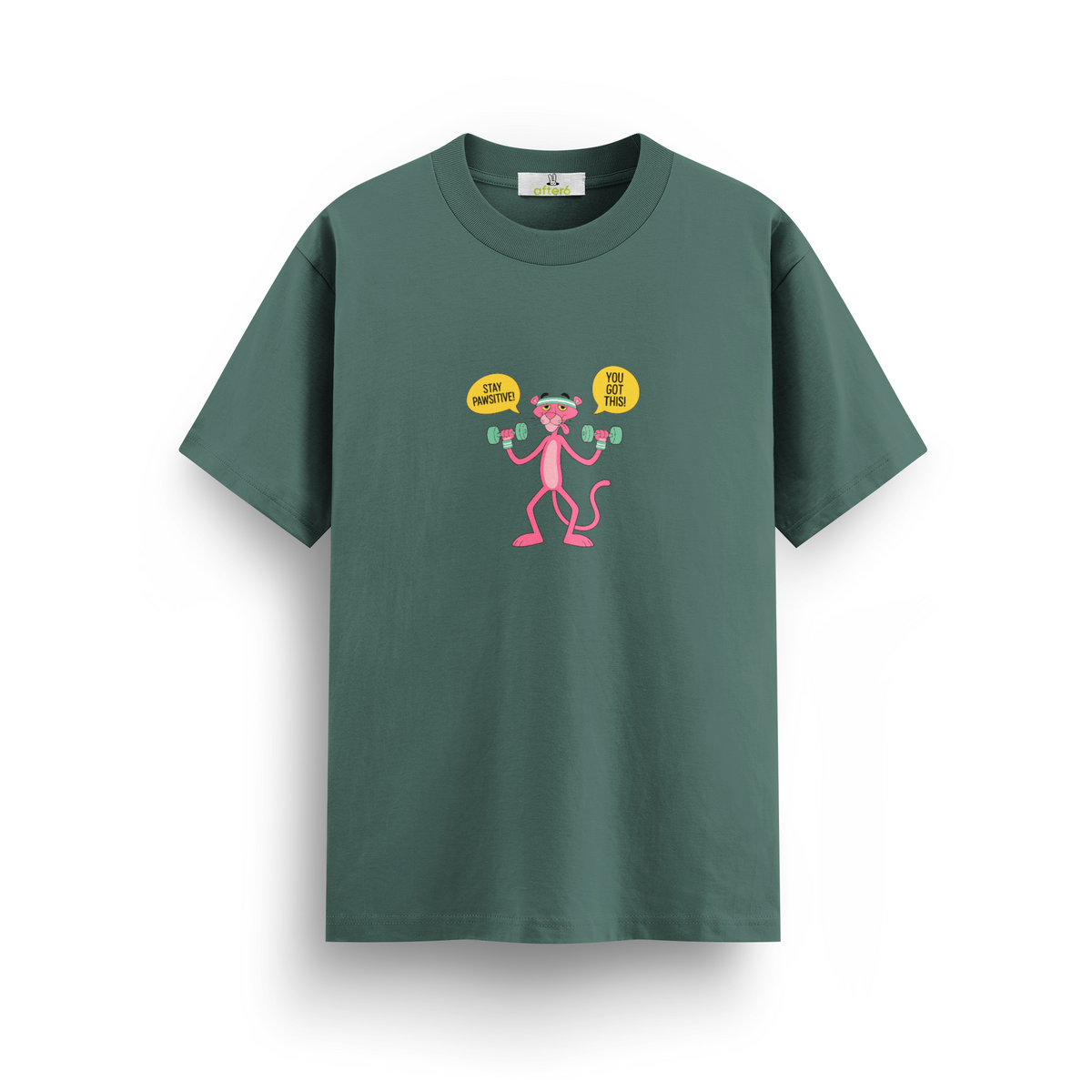 Stay Pawsitive - Regular T-shirt