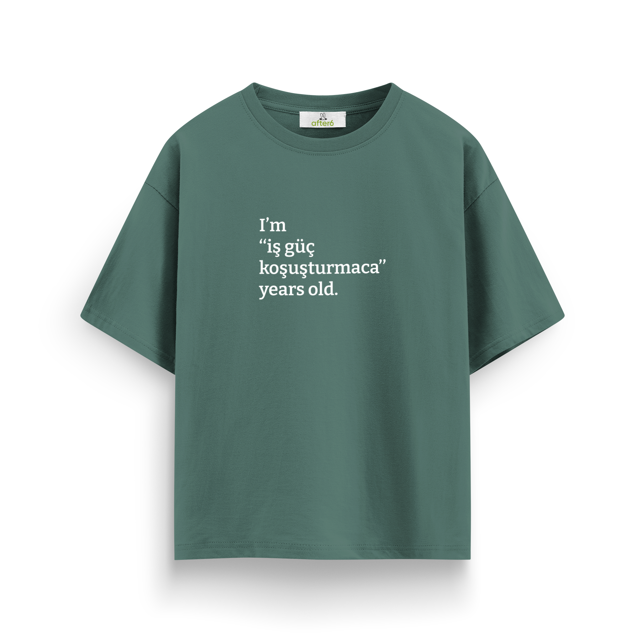 İş güç koşuşturmaca - Oversize T-Shirt