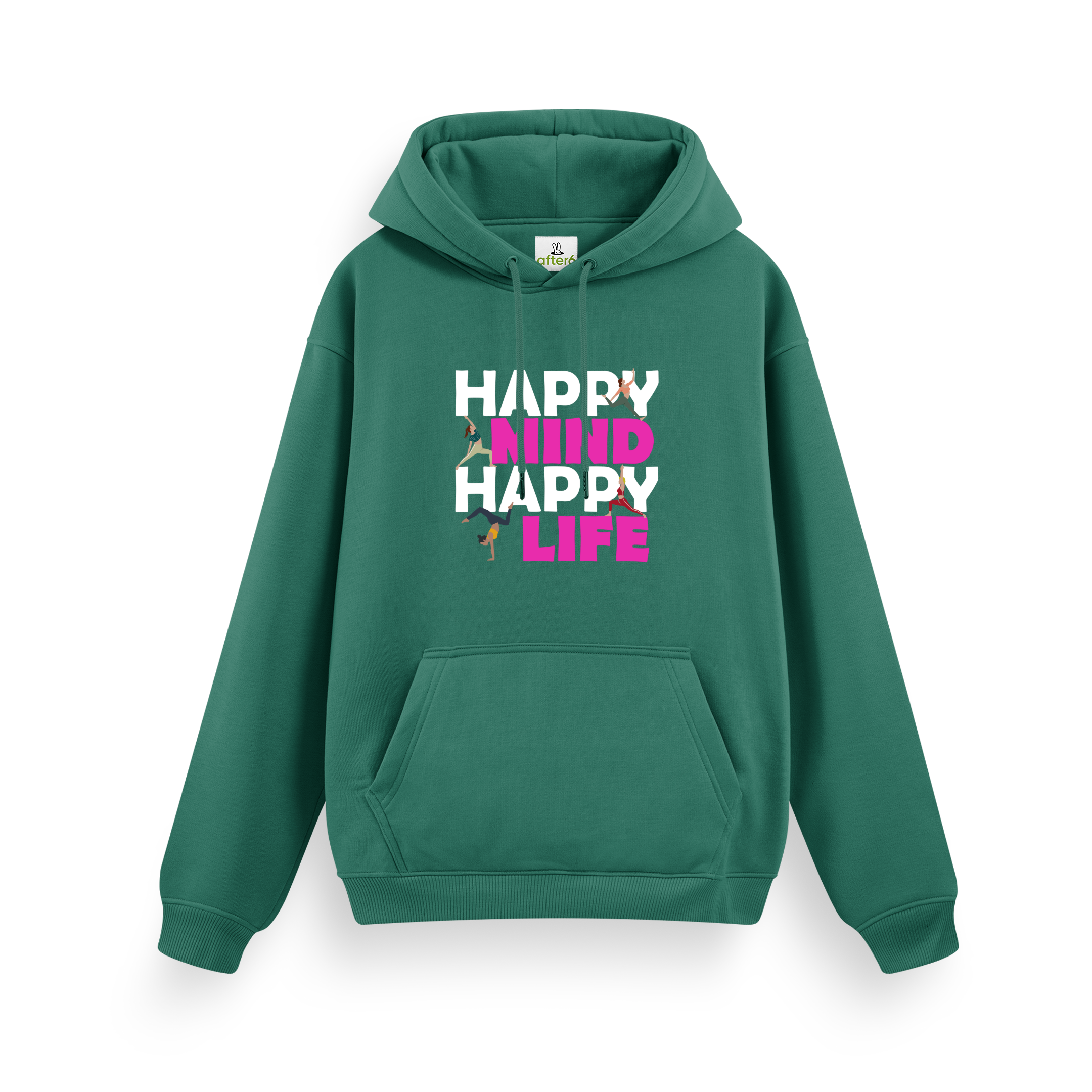 Happy Mind Happy Life - Regular Hoodie