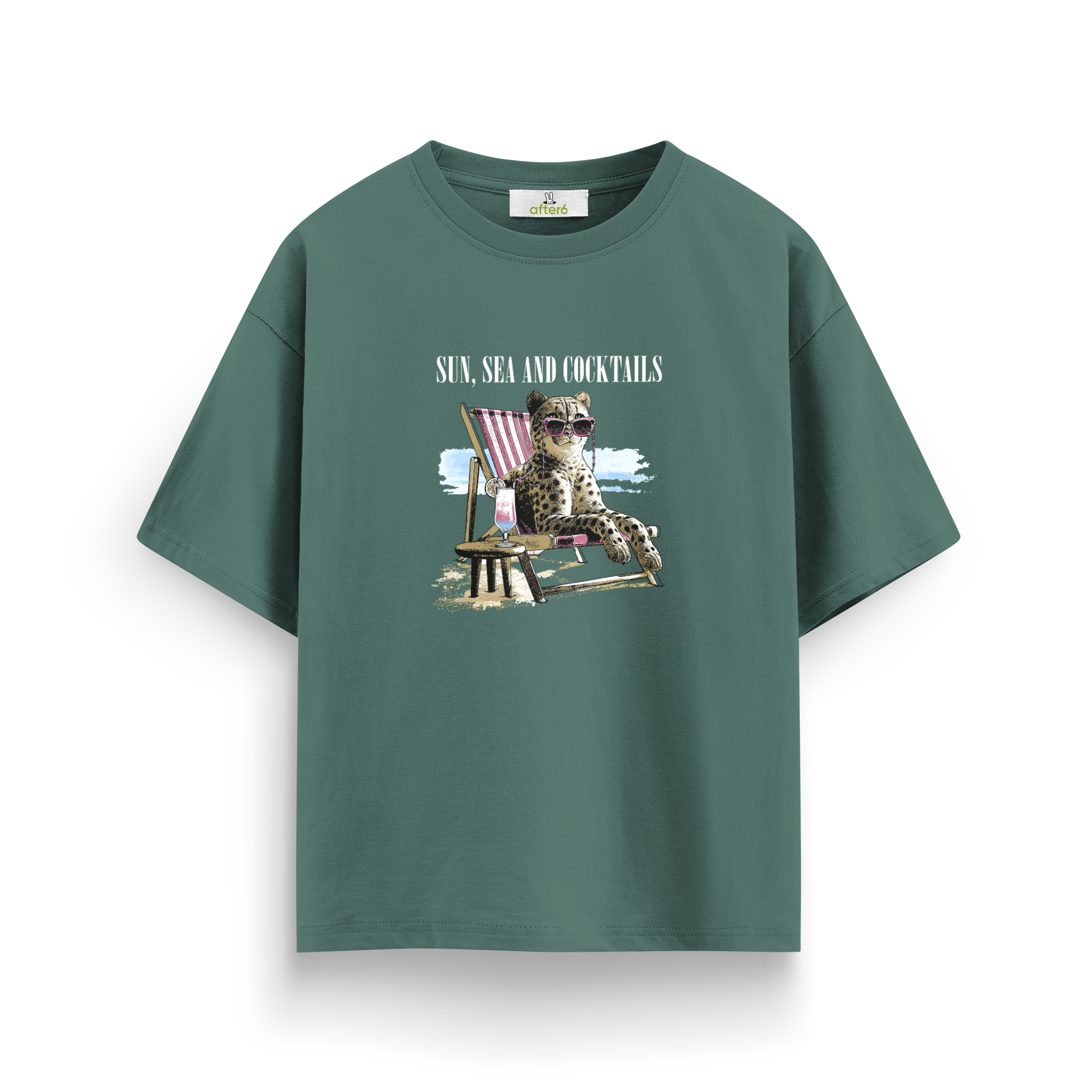 Sun Sea and Coctails - Oversize T-Shirt