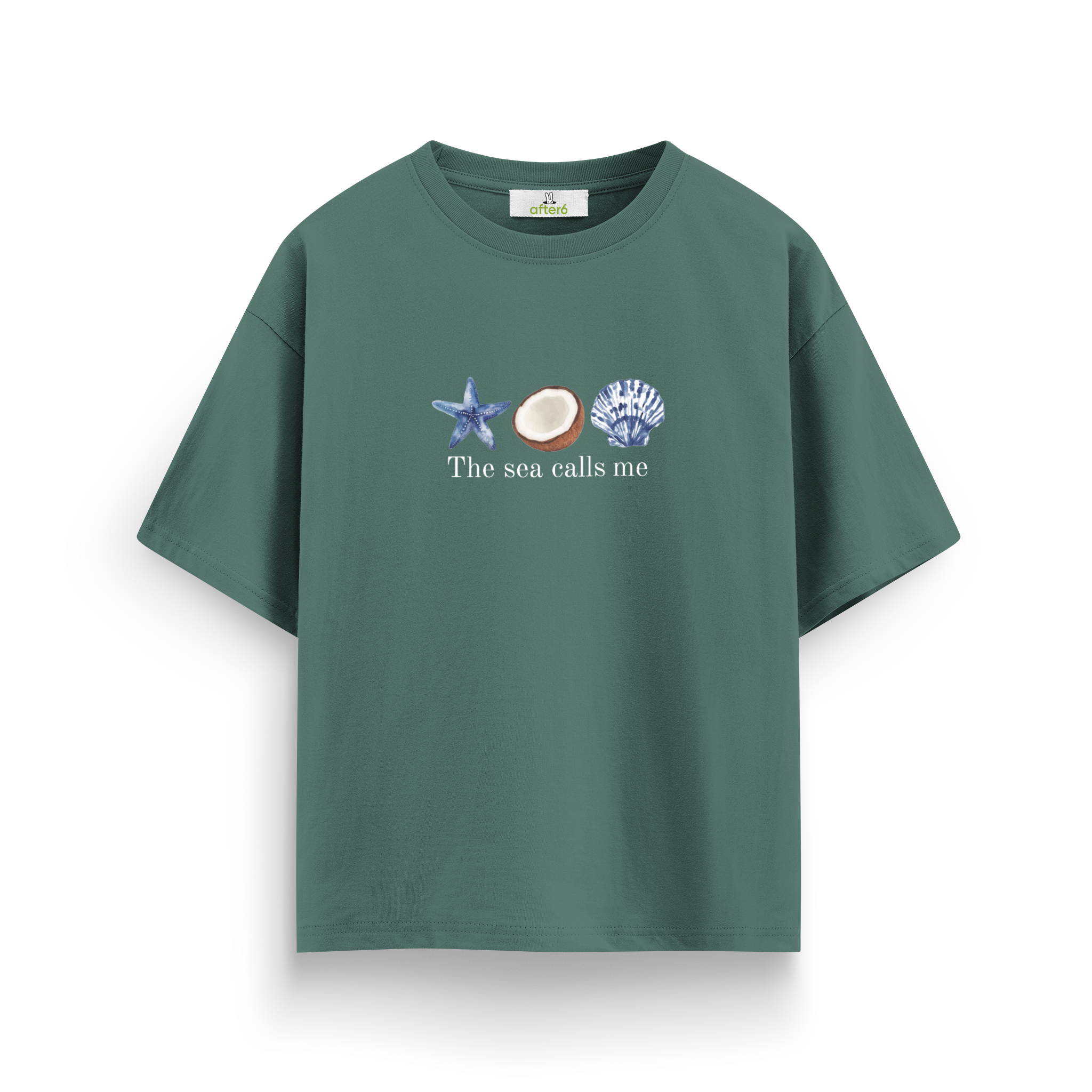 The sea calls me - Oversize T-Shirt