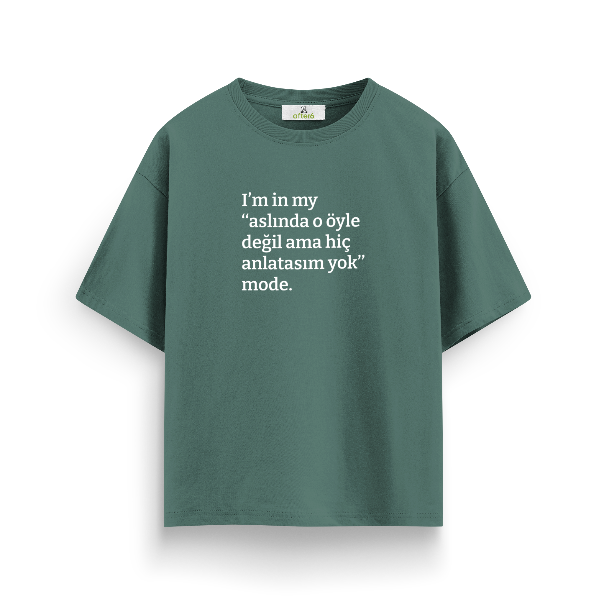 Aslında o öyle değil ama - Oversize T-Shirt