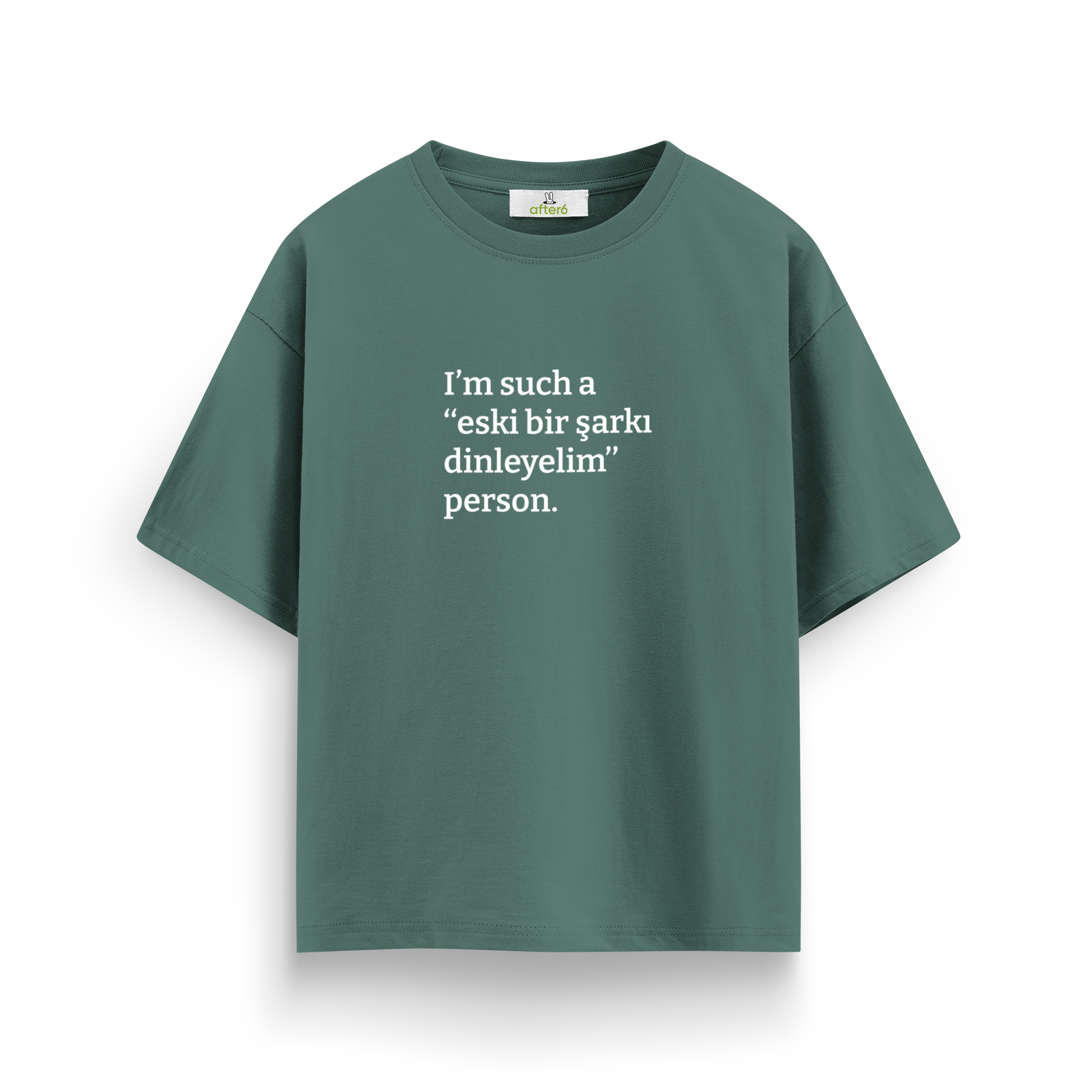 Eski bir şarkı dinleyelim - Oversize T-Shirt
