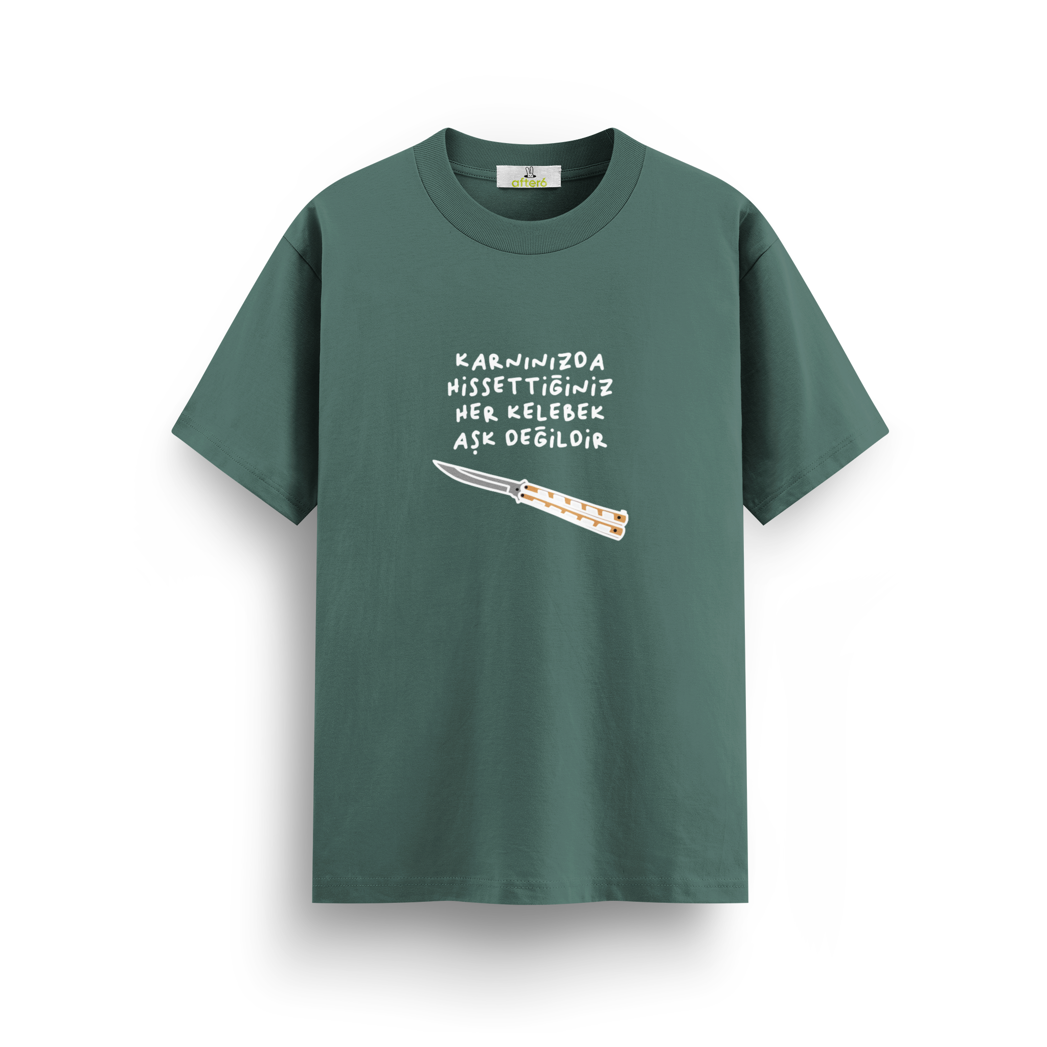 Her Kelebek Aşk Değildir - Regular T-shirt