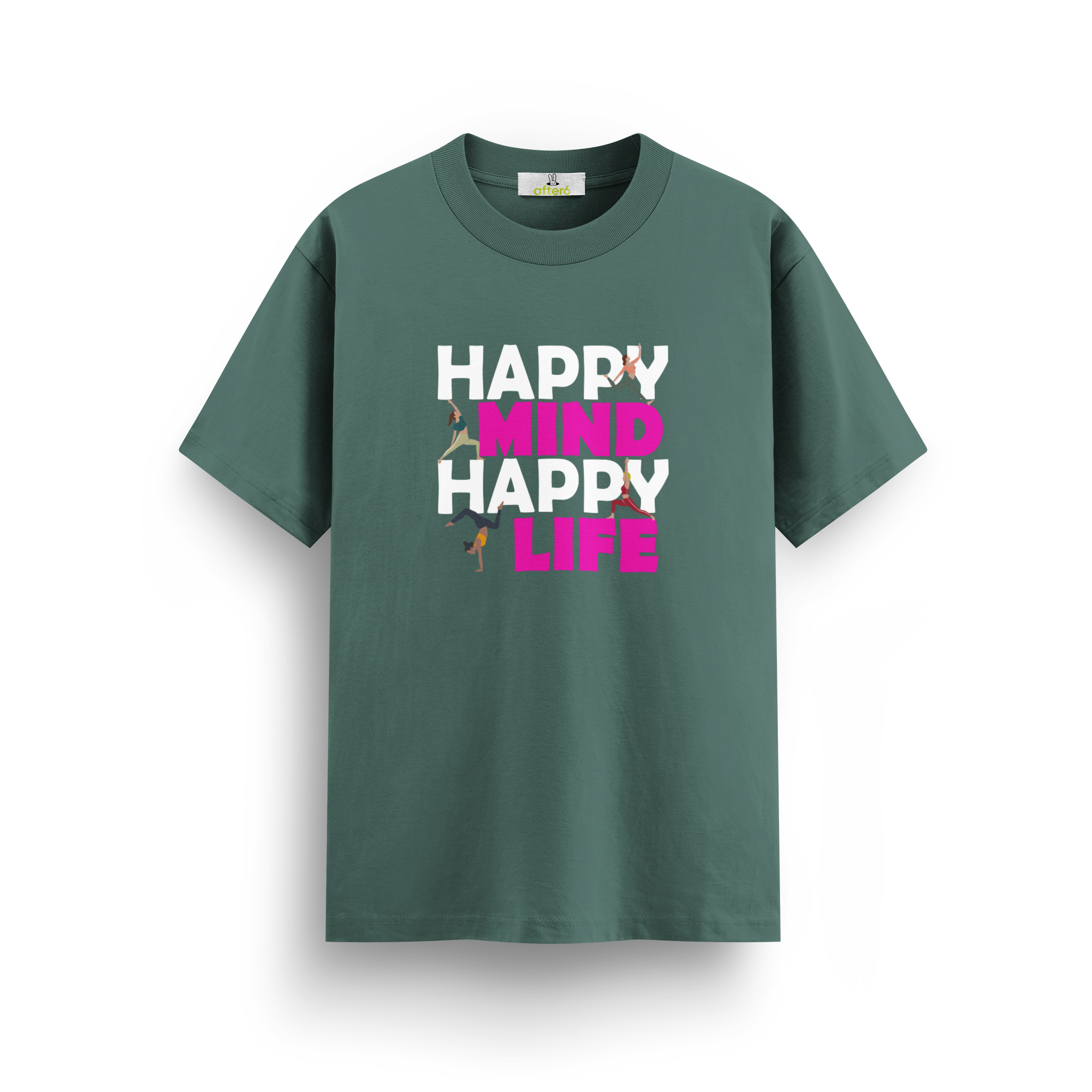 Happy Mind Happy Life - Regular T-shirt