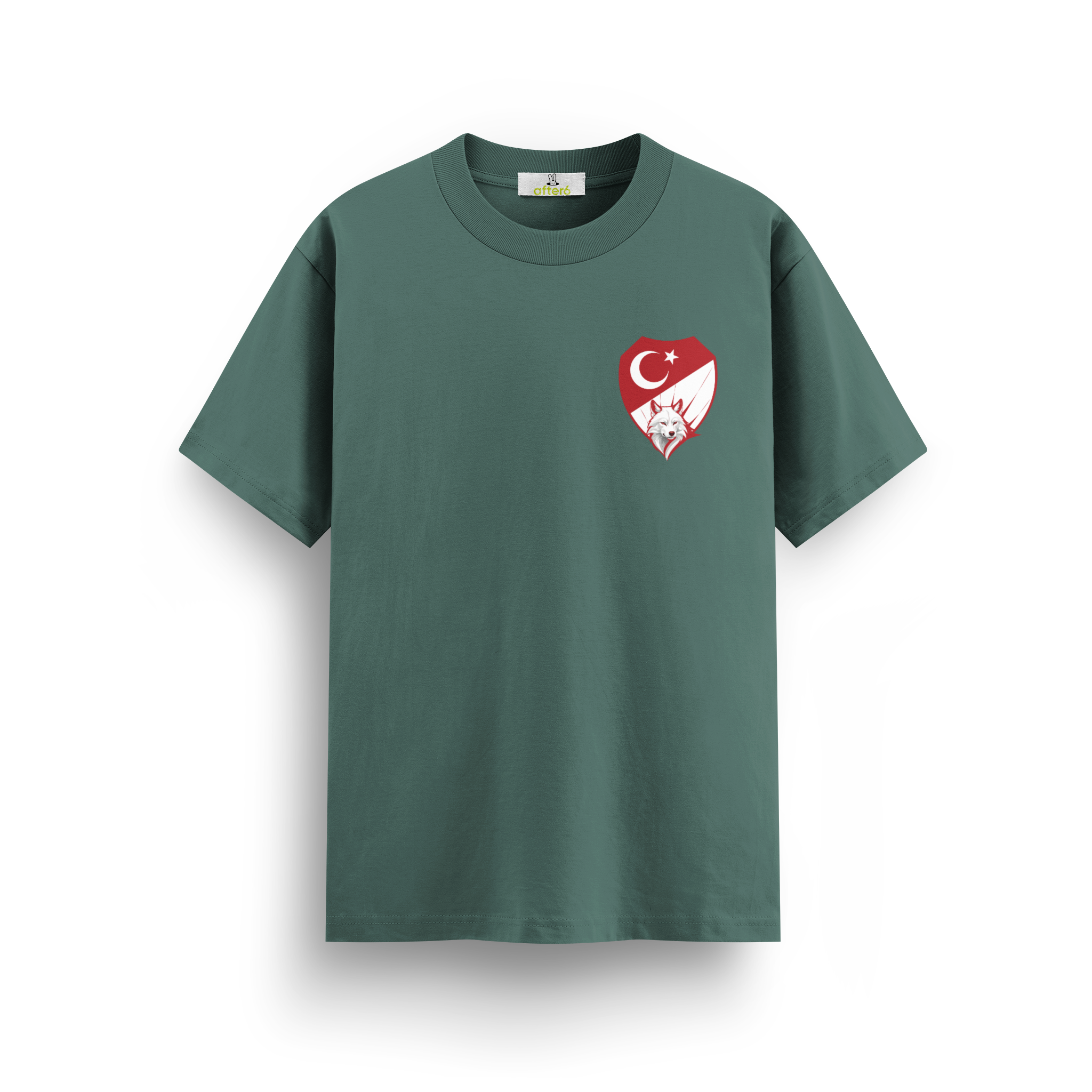 Kırmızı Beyaz - Regular T-shirt