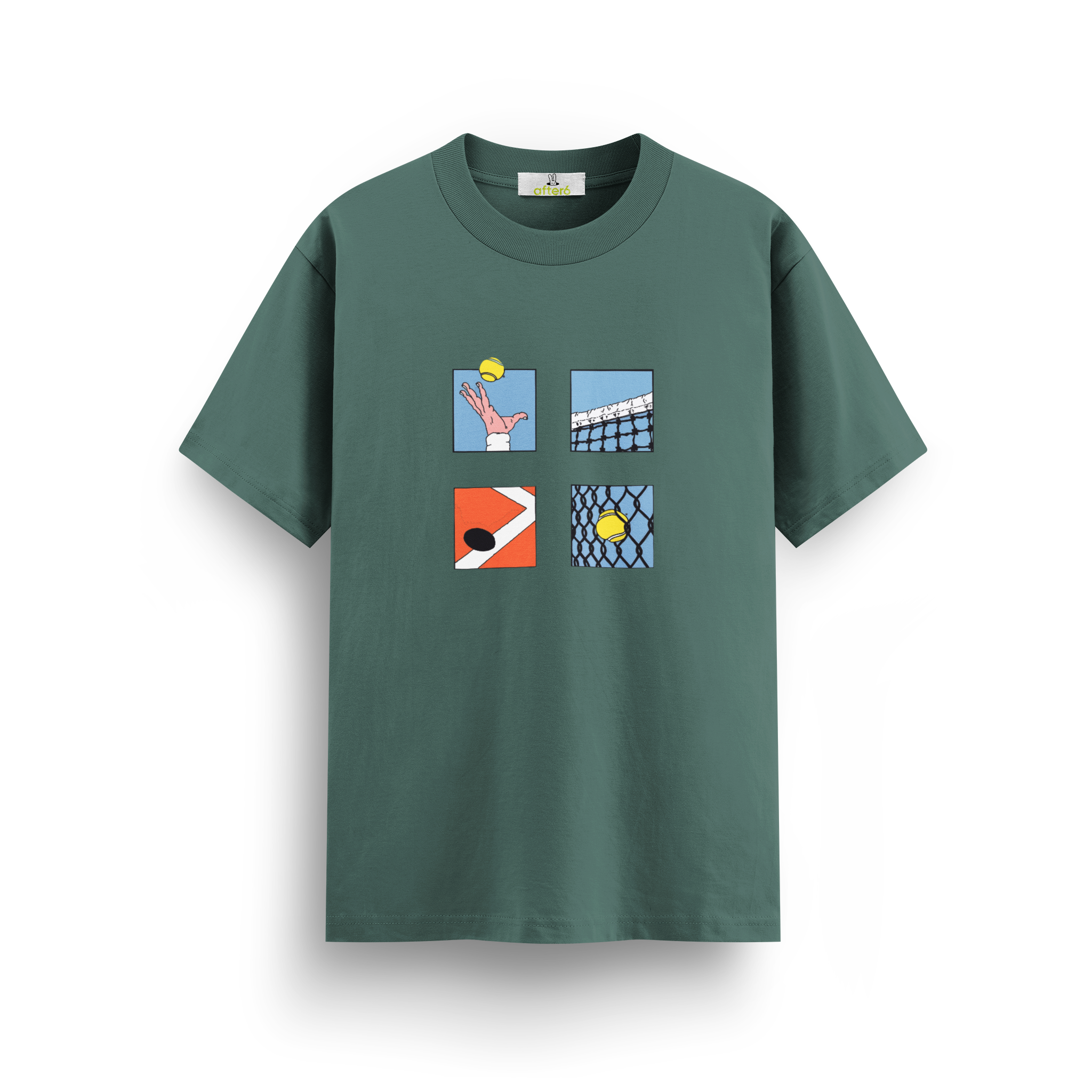 Lines & Tennis - Regular T-shirt