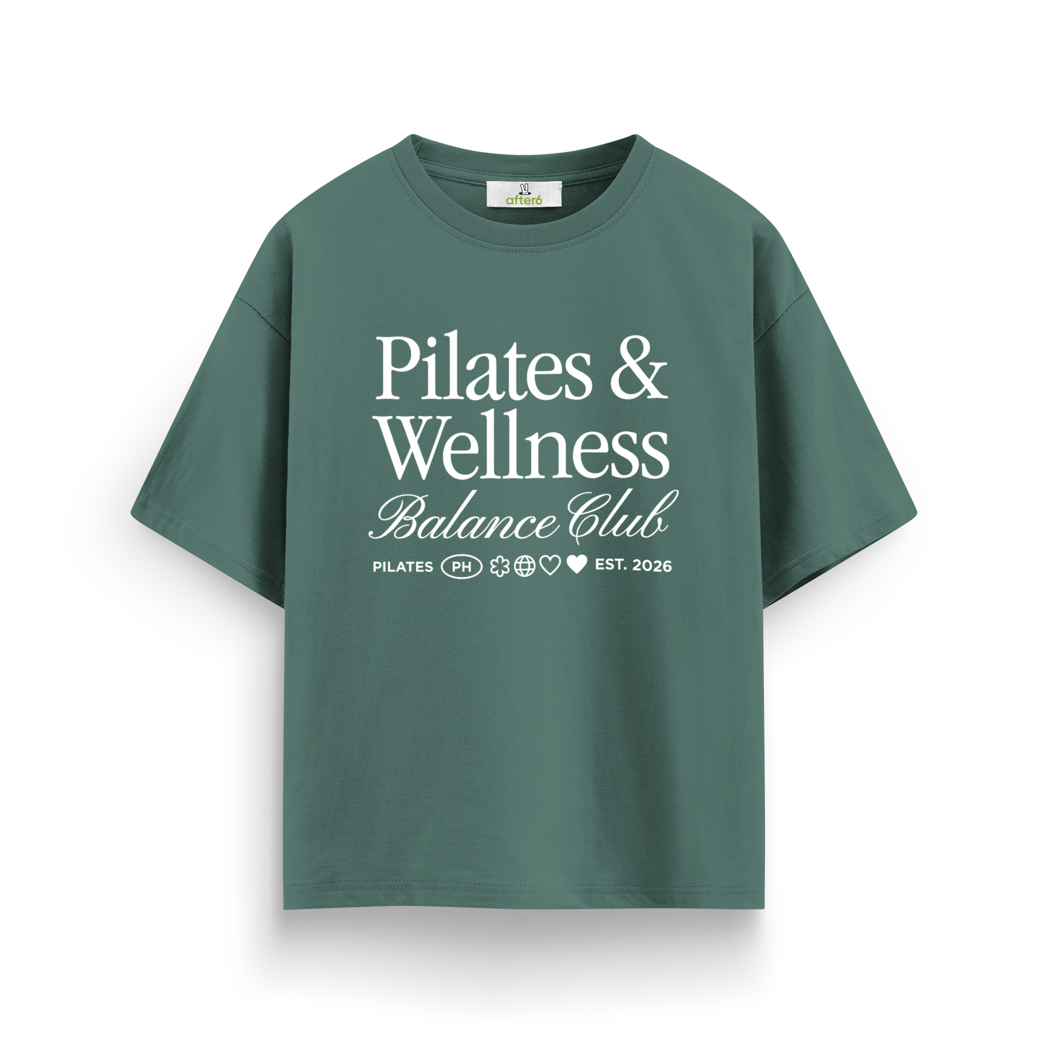 Pilates Wellnes - Oversize T-Shirt