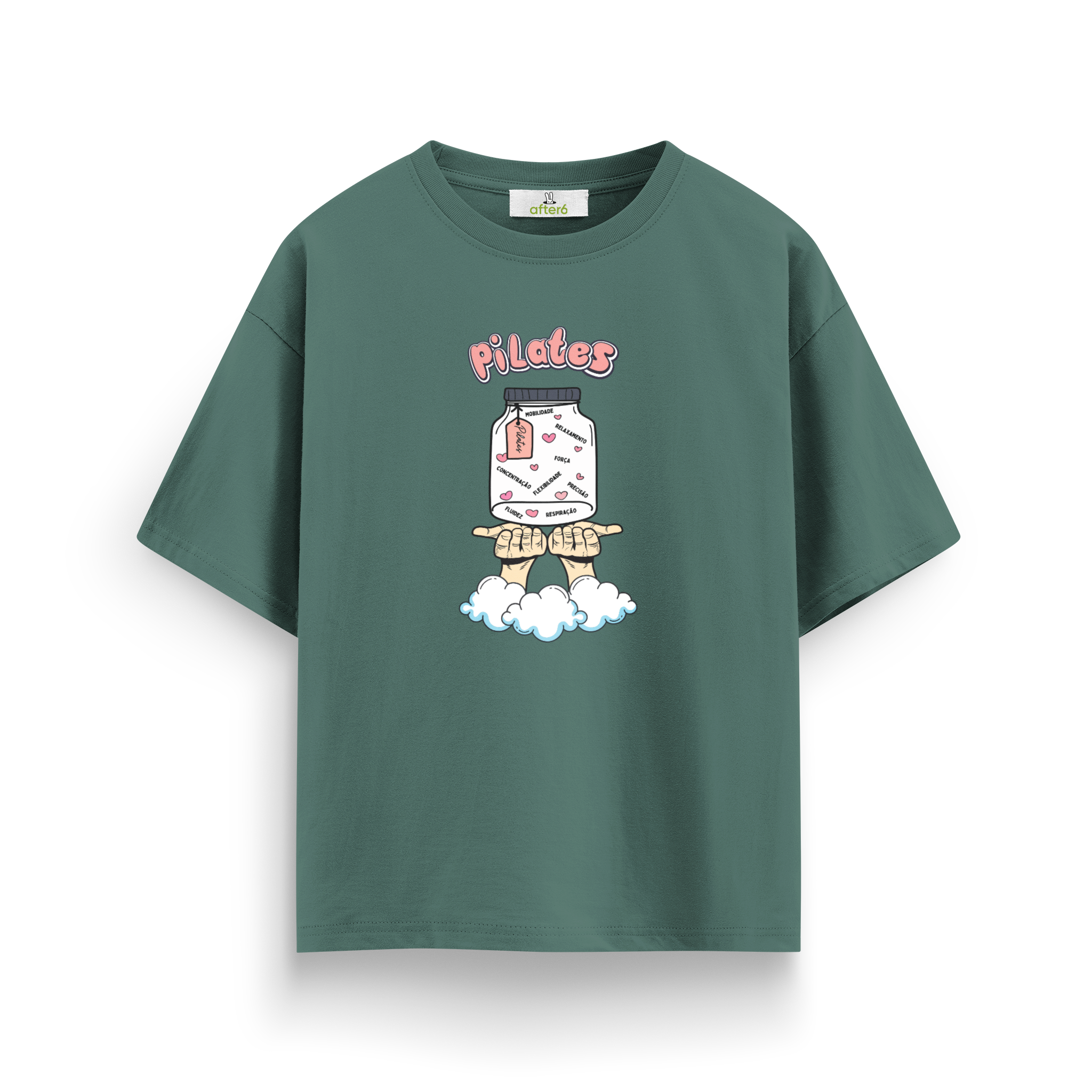 Pilates-Relaxamento - Oversize T-Shirt