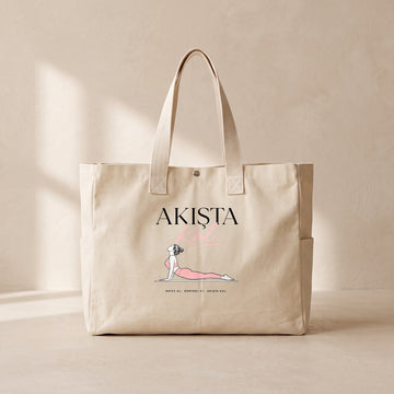 Akışta Kal - Çıtçıtlı Tote Bag