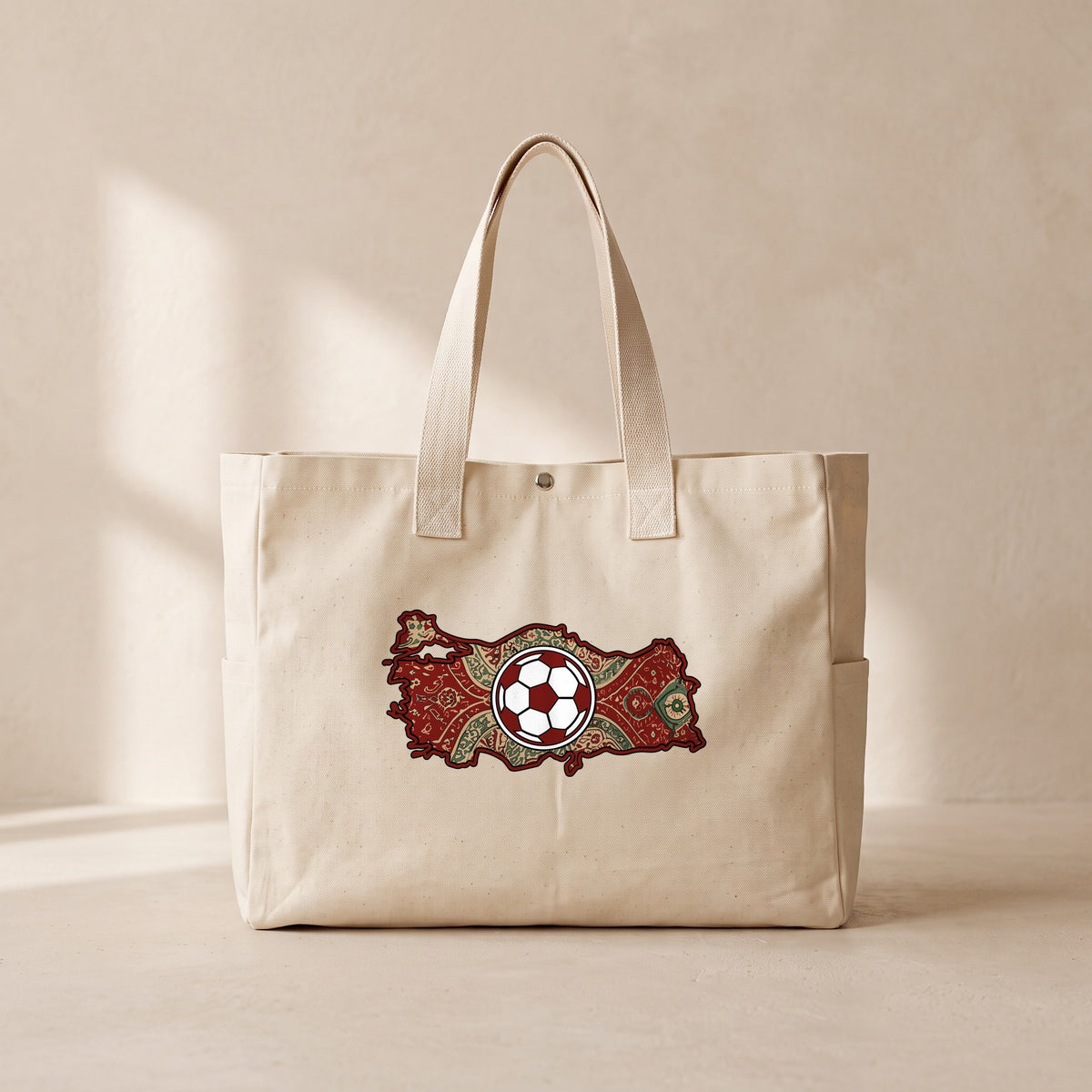 Anatolian Pitch - Çıtçıtlı Tote Bag