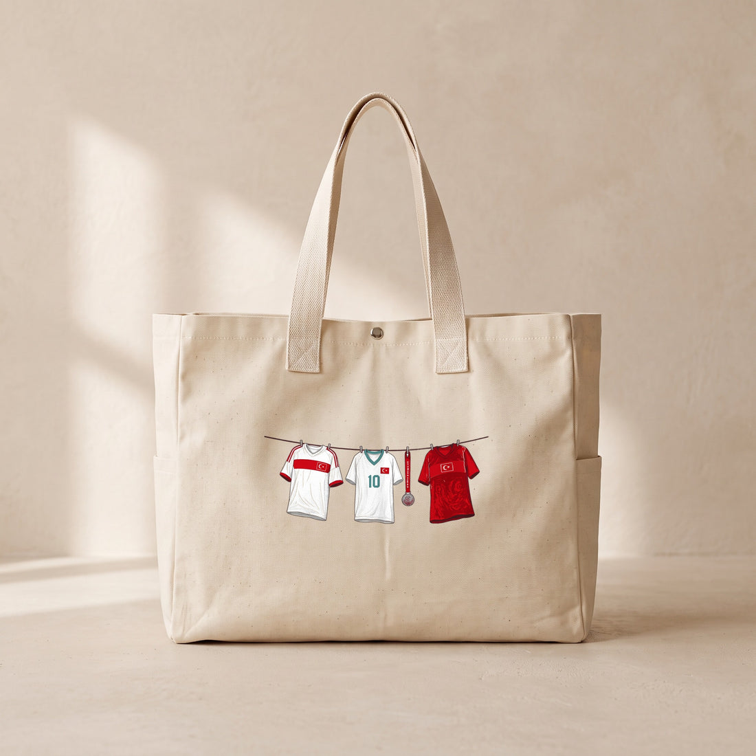 As Formaları - Çıtçıtlı Tote Bag
