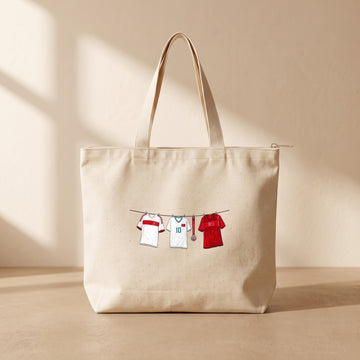 As Formaları - Fermuarlı Tote Bag