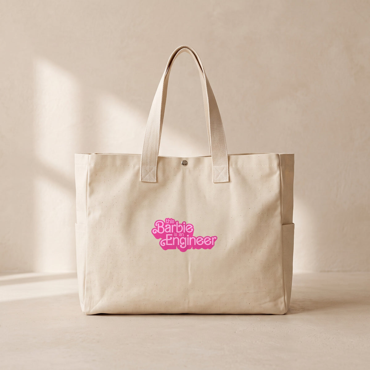Barbie Engineer - Çıtçıtlı Tote Bag