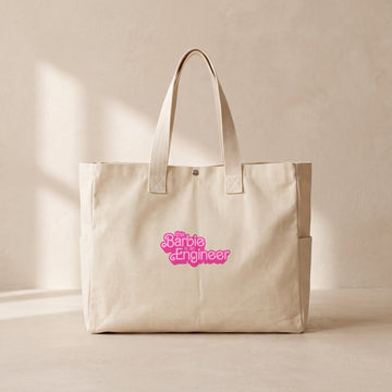 Barbie Engineer - Çıtçıtlı Tote Bag
