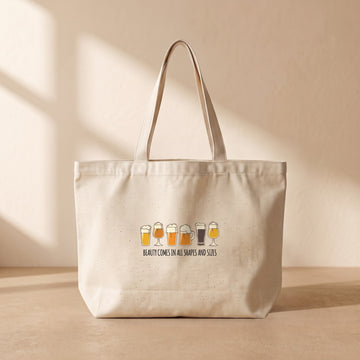 Beauty Comes All In Shapes - Tote Bag