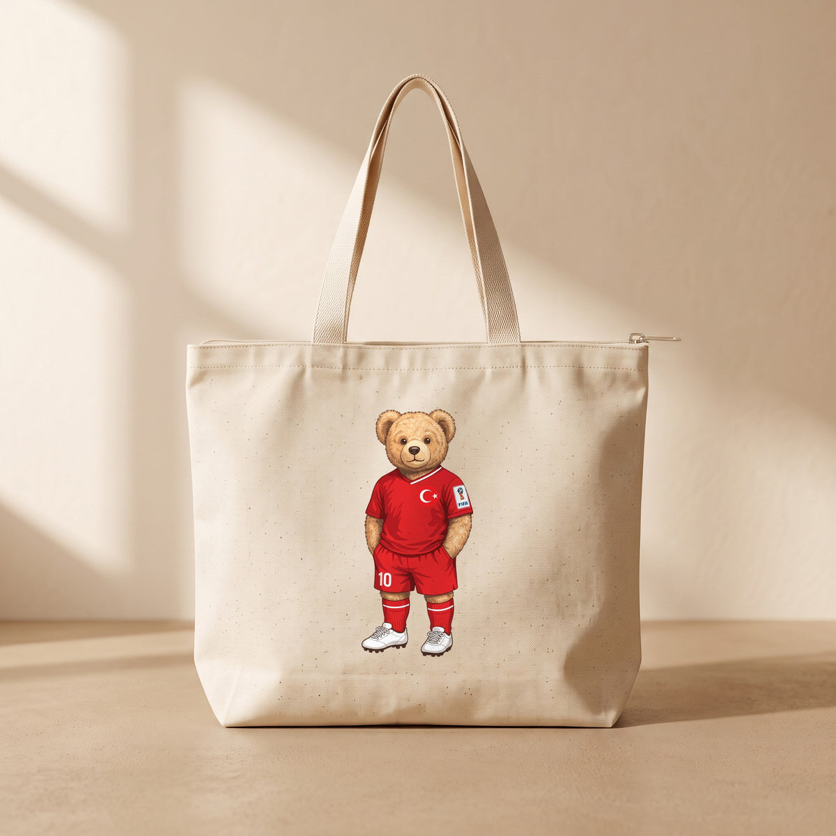 Bizim Ayıcık - Fermuarlı Tote Bag