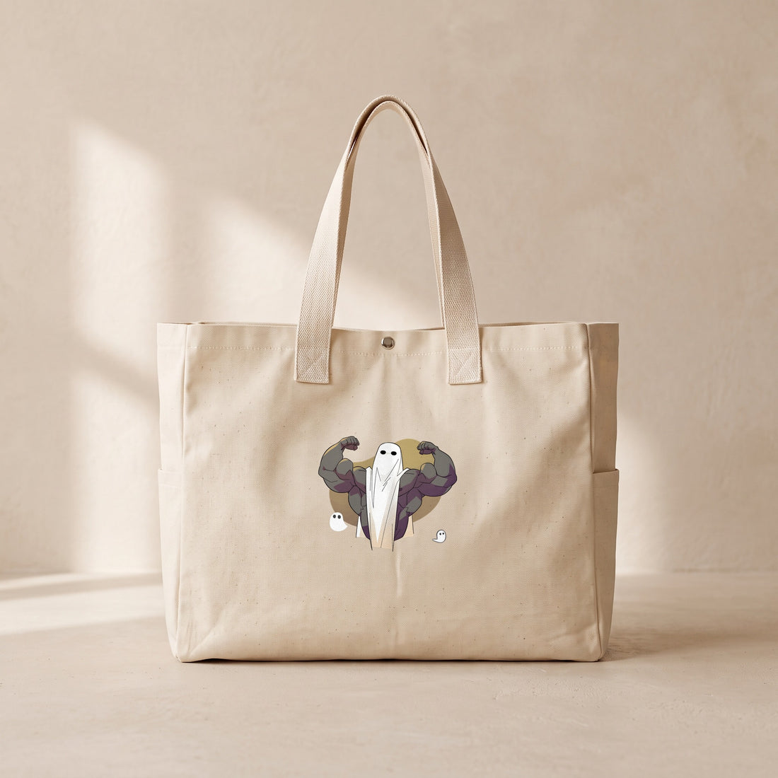 Boo-st - Çıtçıtlı Tote Bag