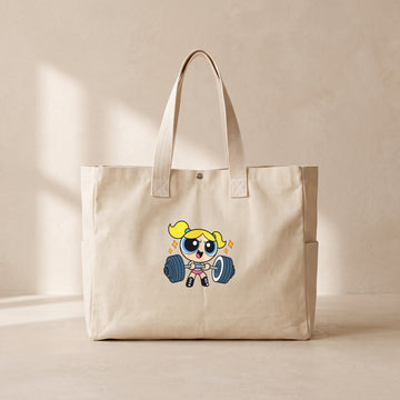 Bubbles - Çıtçıtlı Tote Bag