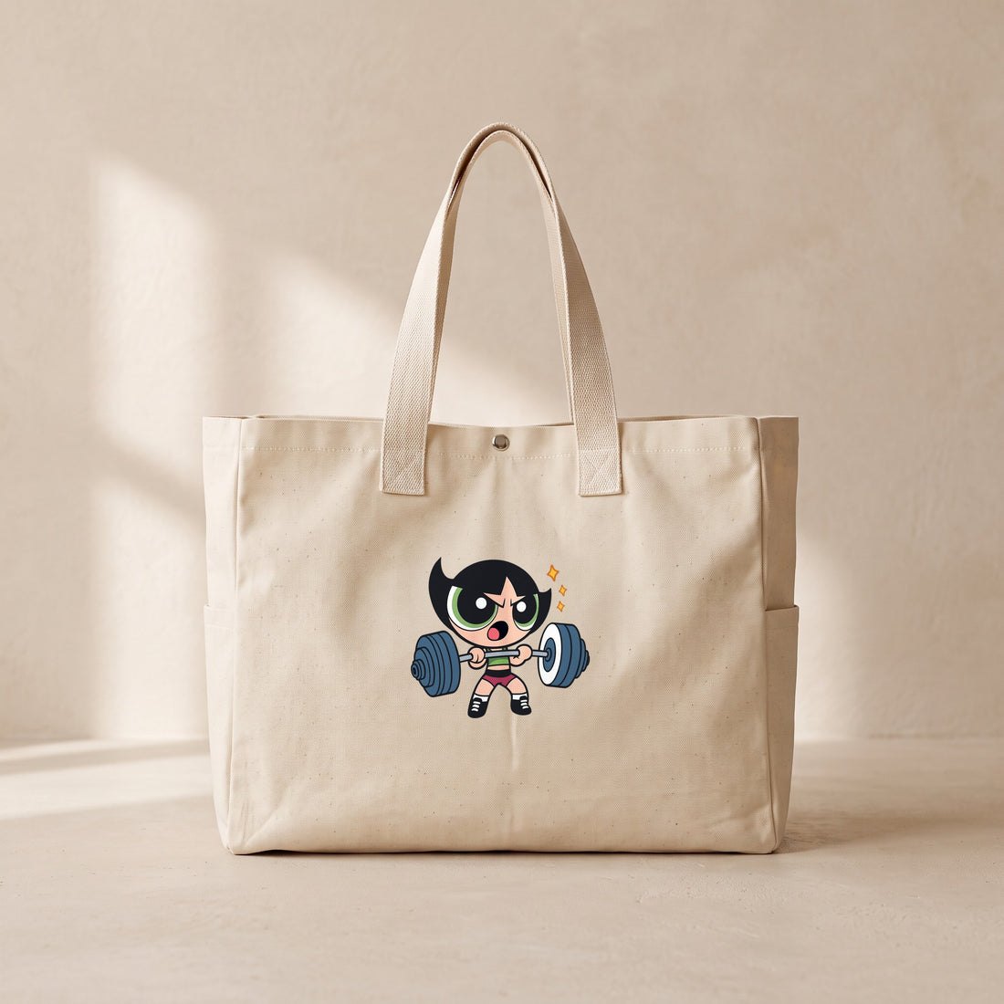 Buttercup - Çıtçıtlı Tote Bag