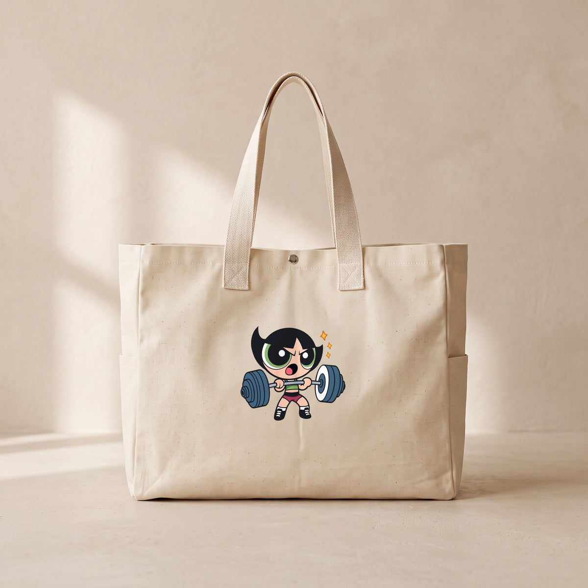 Buttercup - Çıtçıtlı Tote Bag