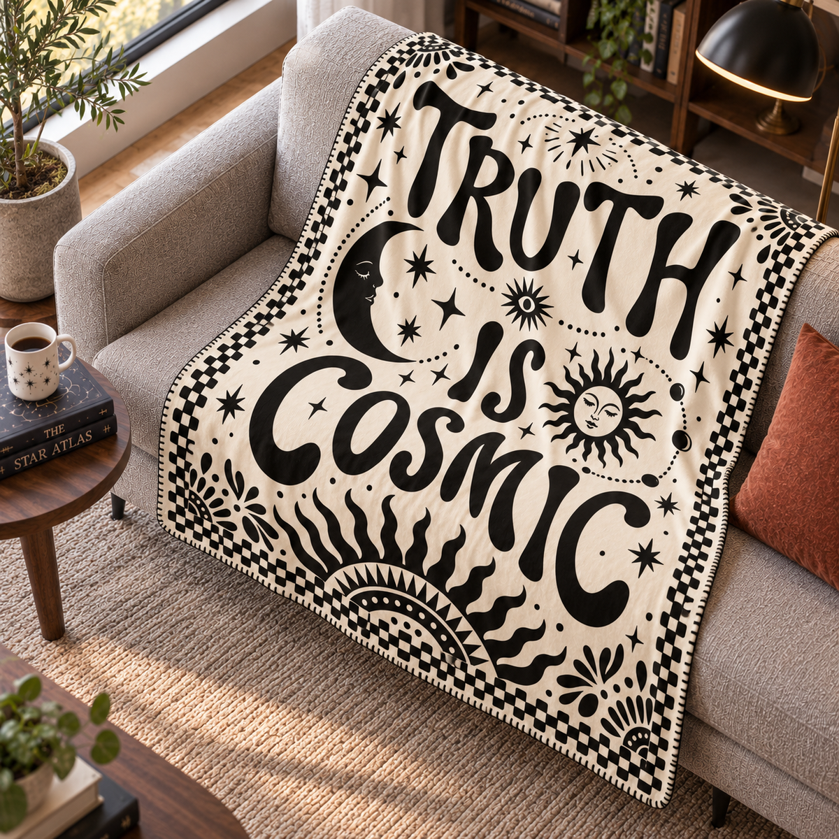Cosmic Truth Polar TV Battaniyesi — Çapraz görünüm